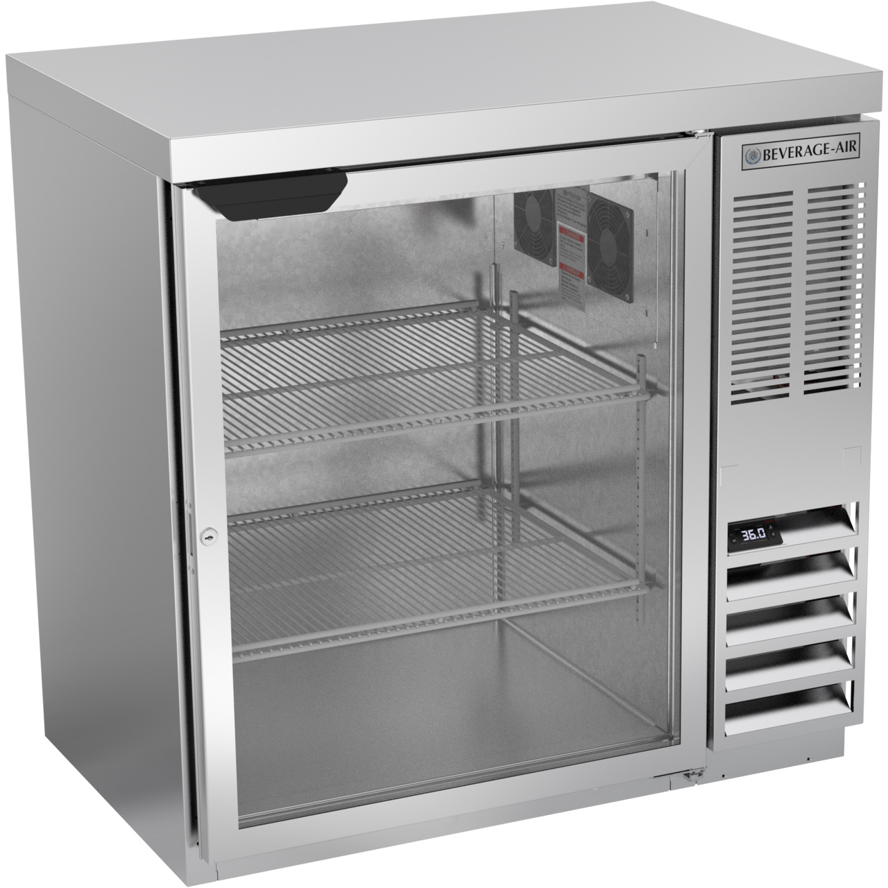 Beverage Air BBN36HC-FG-S - Item 260160