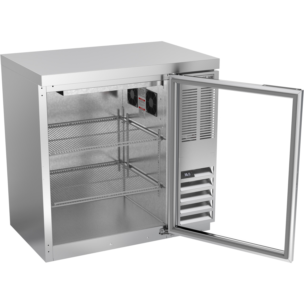 Beverage Air BBN36HC-FG-S - Item 260160