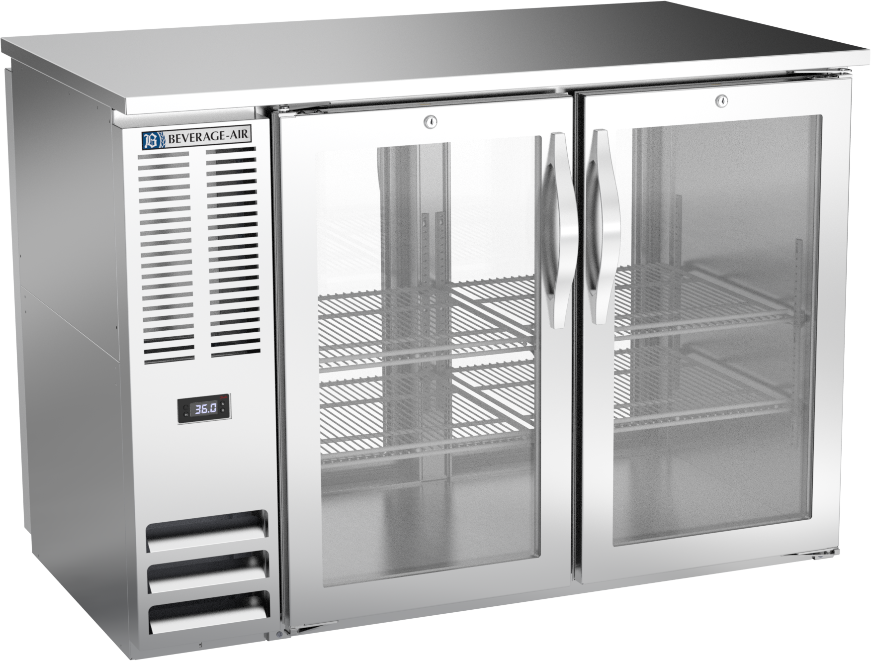 Beverage Air BBN48HC-FG-PT-S - Item 260198