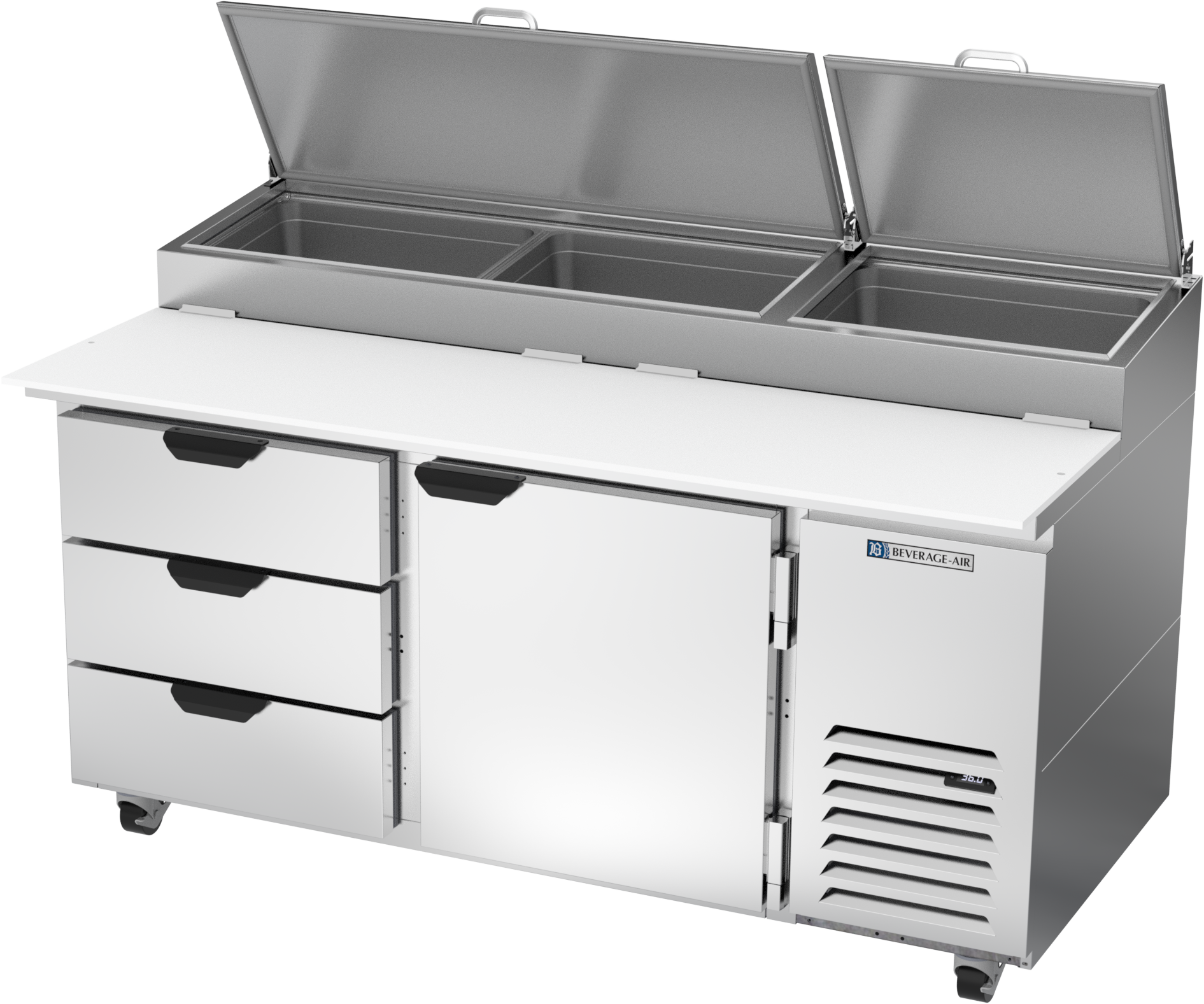 Beverage Air DPD67HC-3 - Item 260349