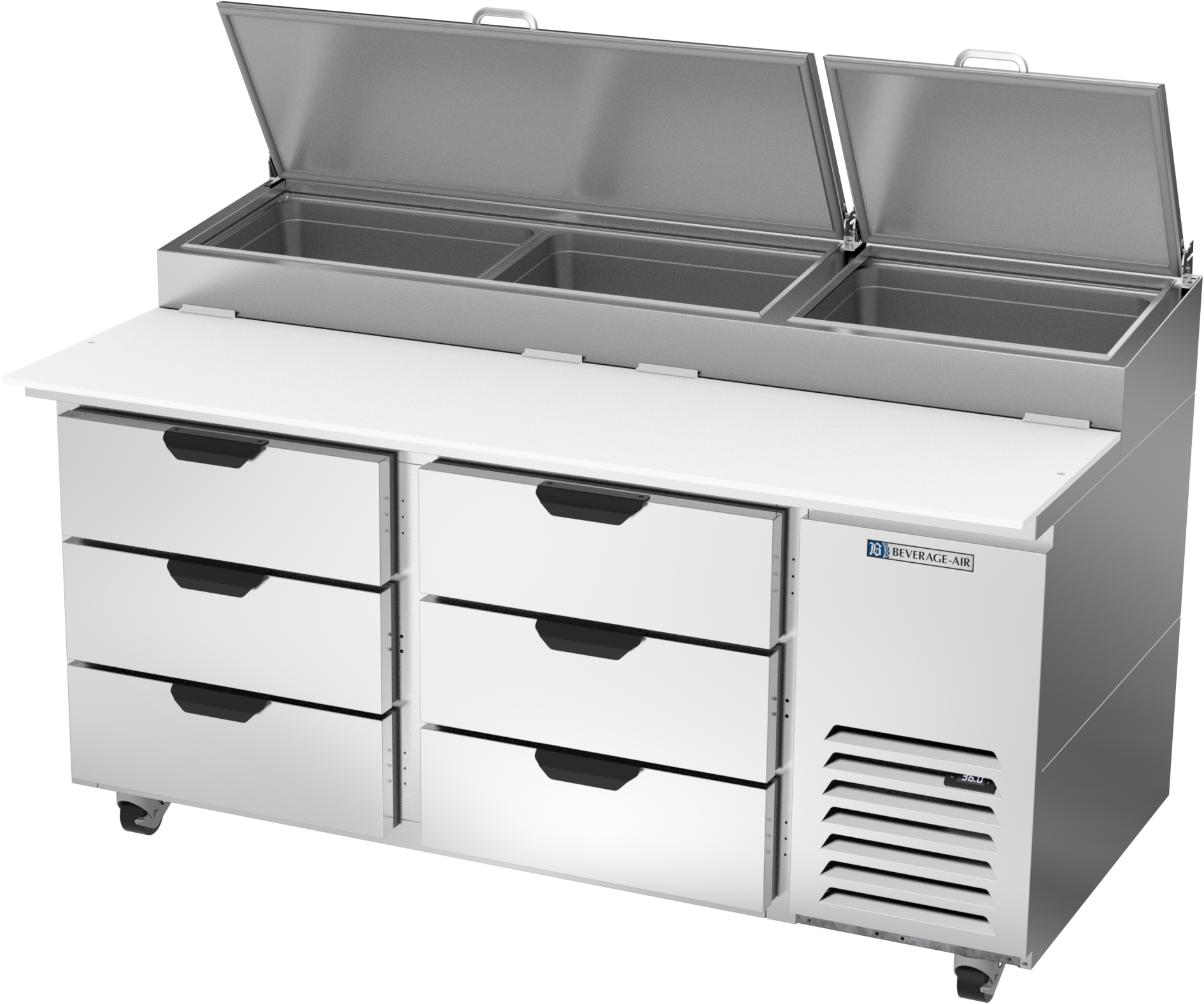 Beverage Air DPD67HC-6 - Item 260350