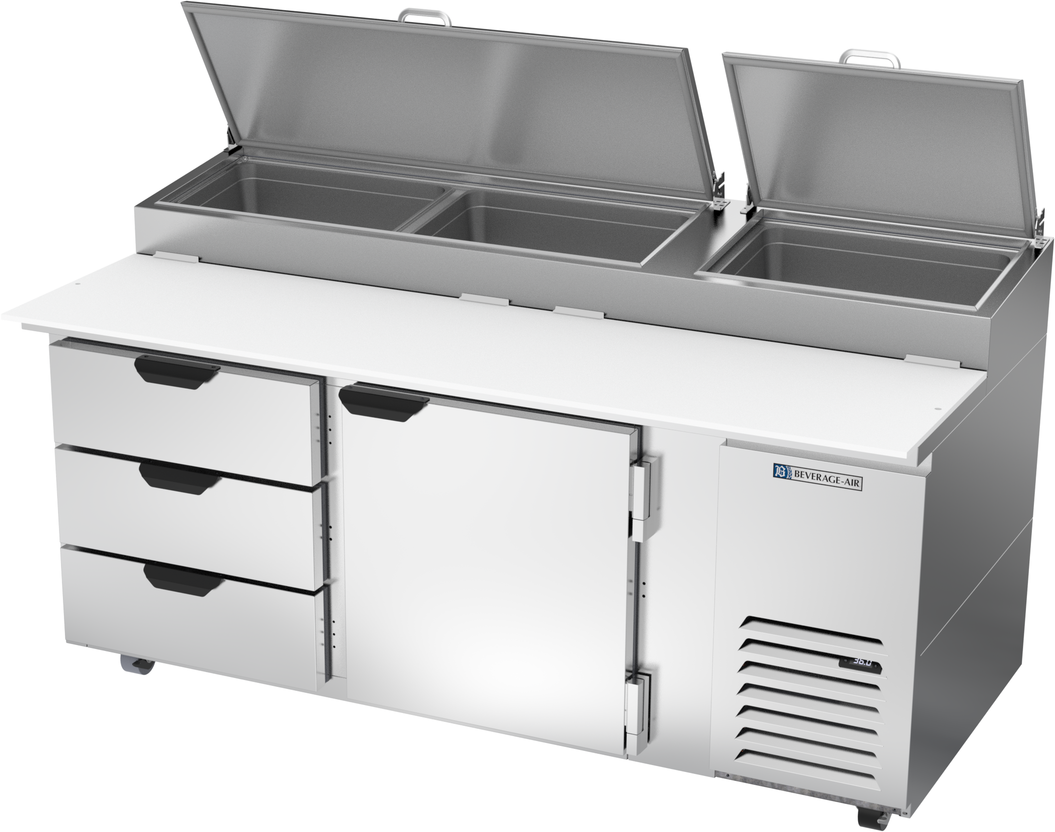 Beverage Air DPD72HC-3 - Item 260370