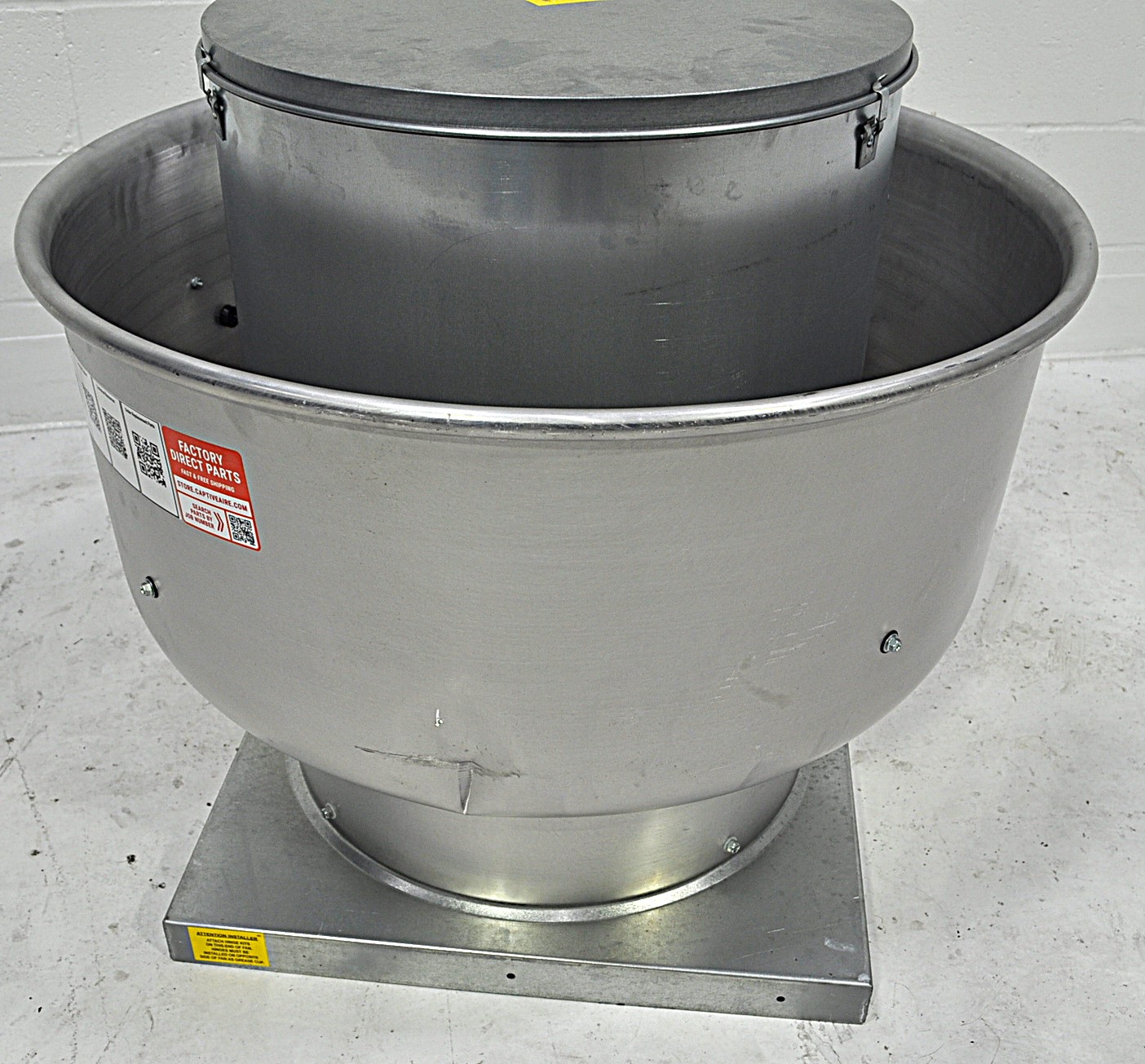 Captive-Aire Systems, Inc. DU85HFA 208V 3PHASE VFD - Item 267235