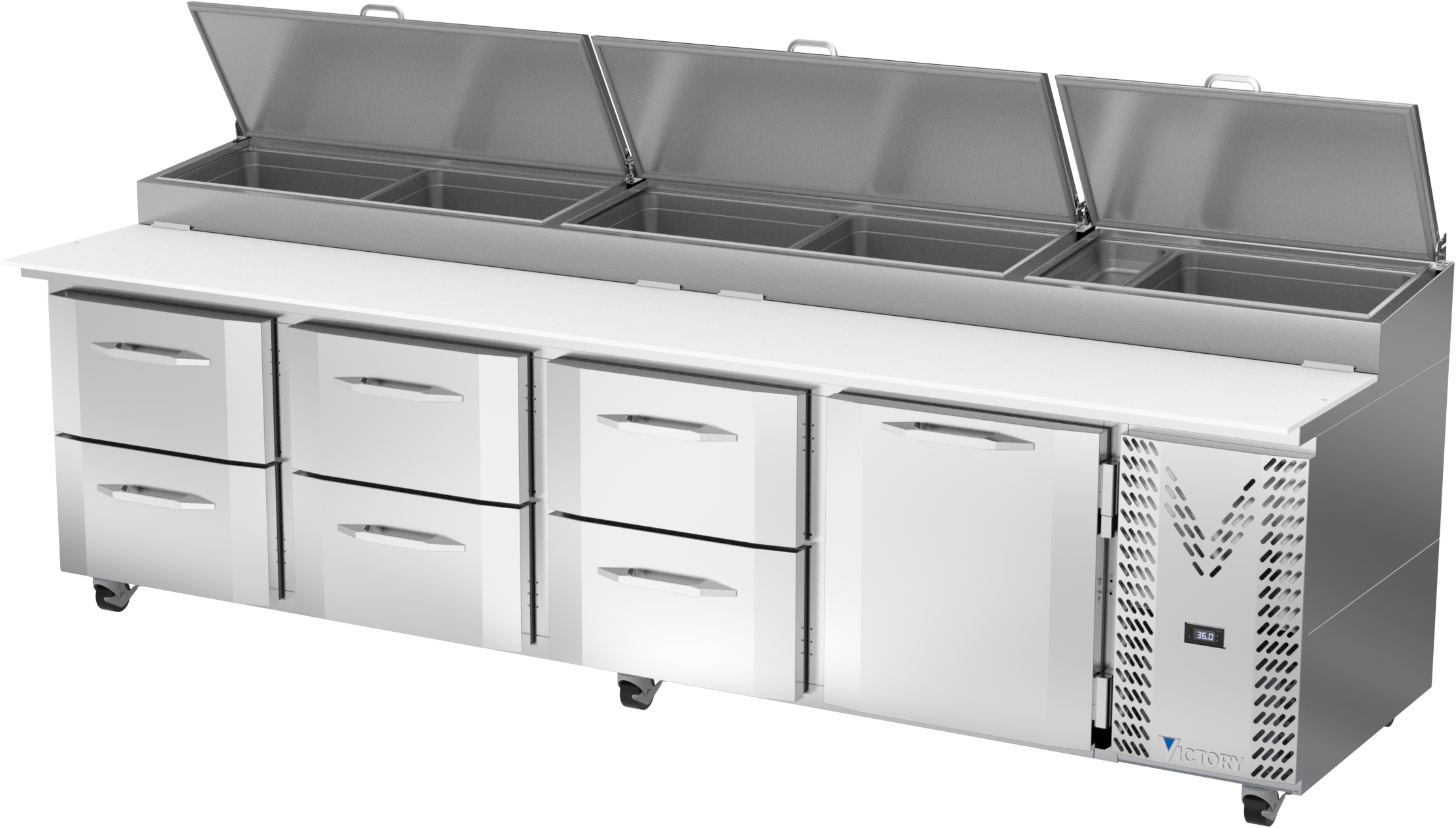 Victory Refrigeration VPPD119HC-6 - Item 268426