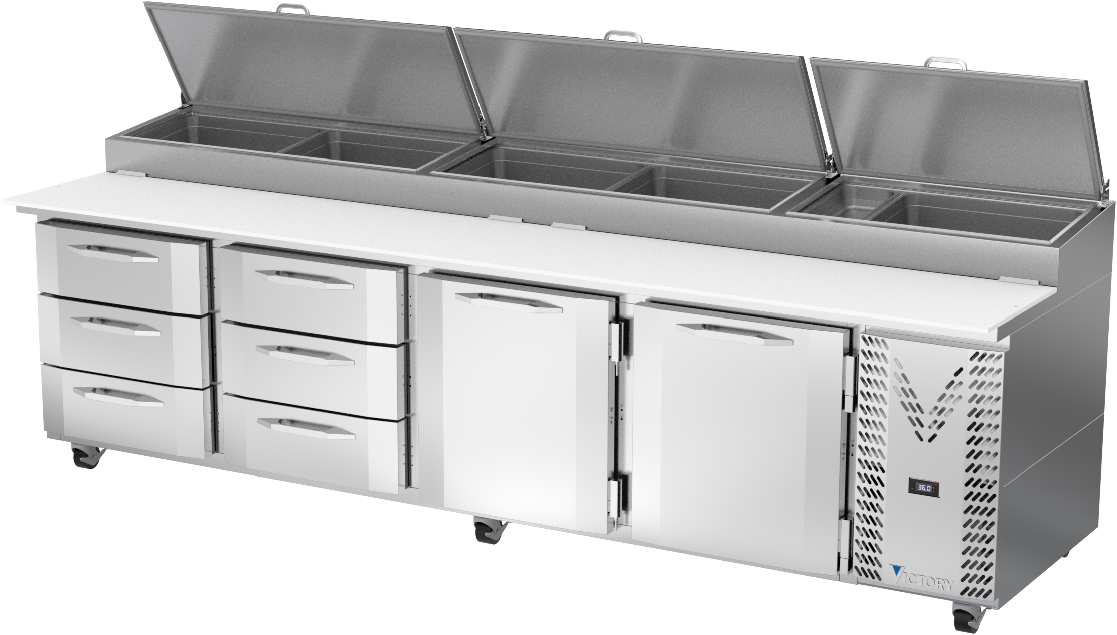 Victory Refrigeration VPPD119HC-6T - Item 268427