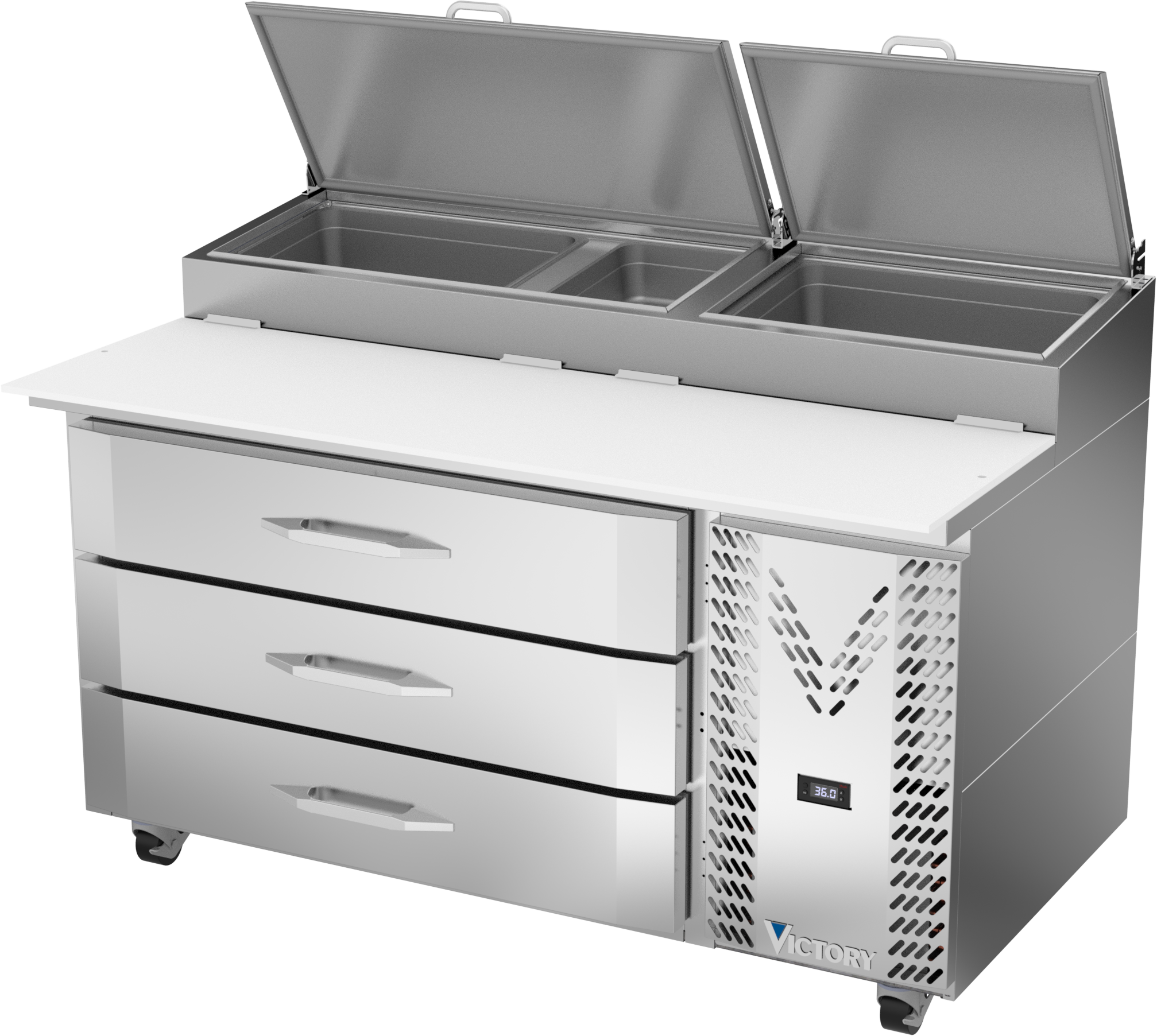 Victory Refrigeration VPP60HC-3 - Item 268435