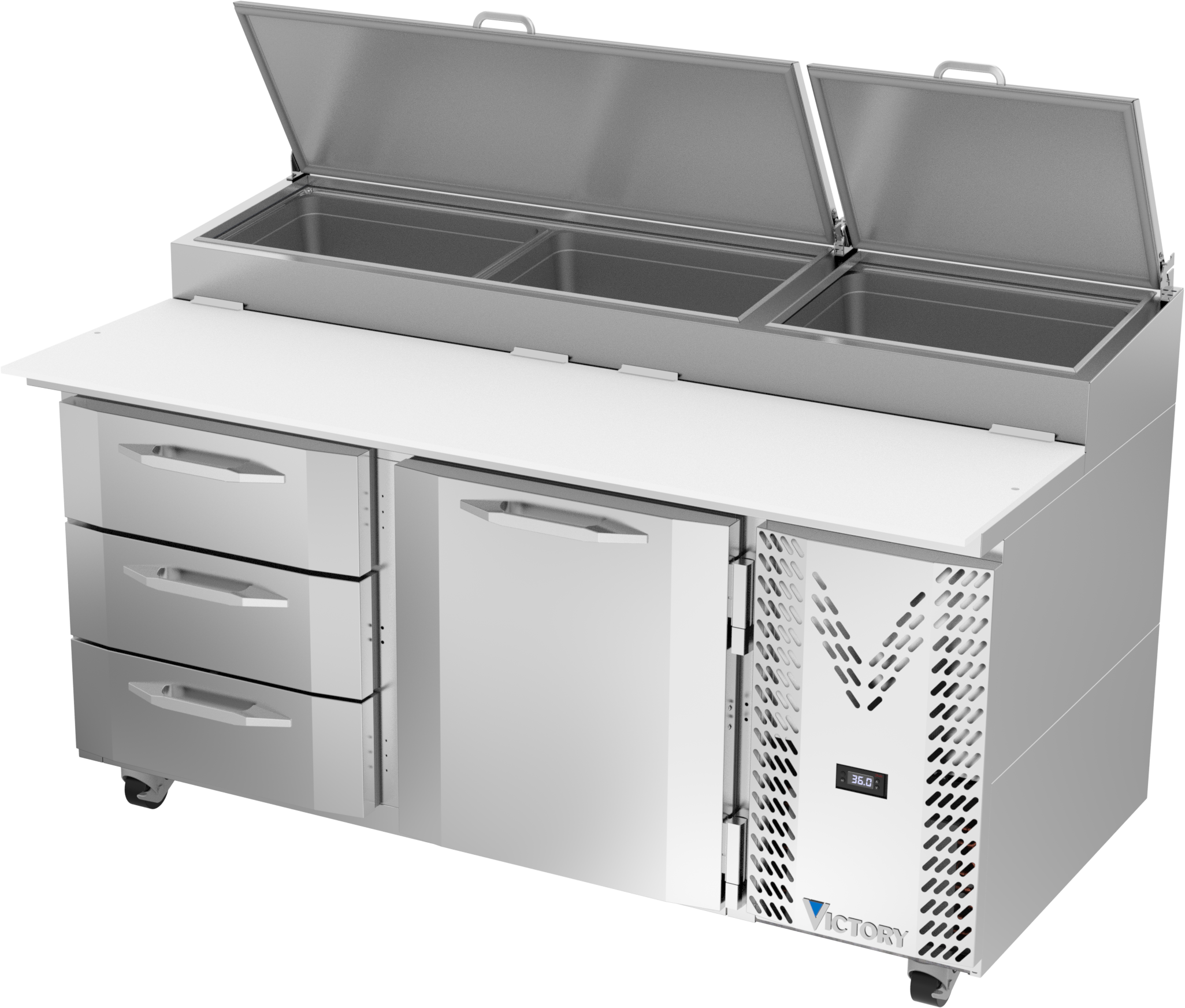 Victory Refrigeration VPPD67HC-3 - Item 268437