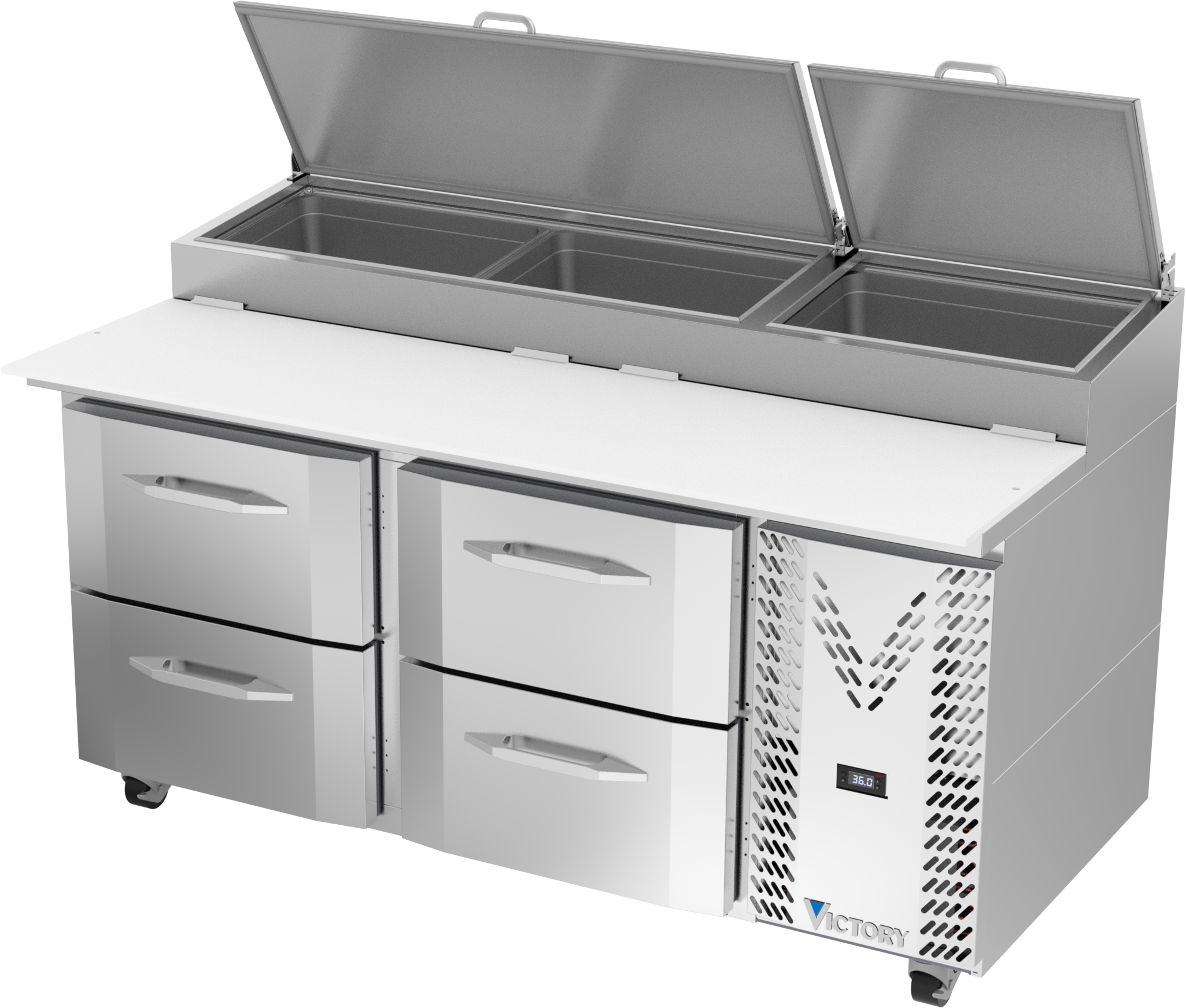 Victory Refrigeration VPPD67HC-4 - Item 268445