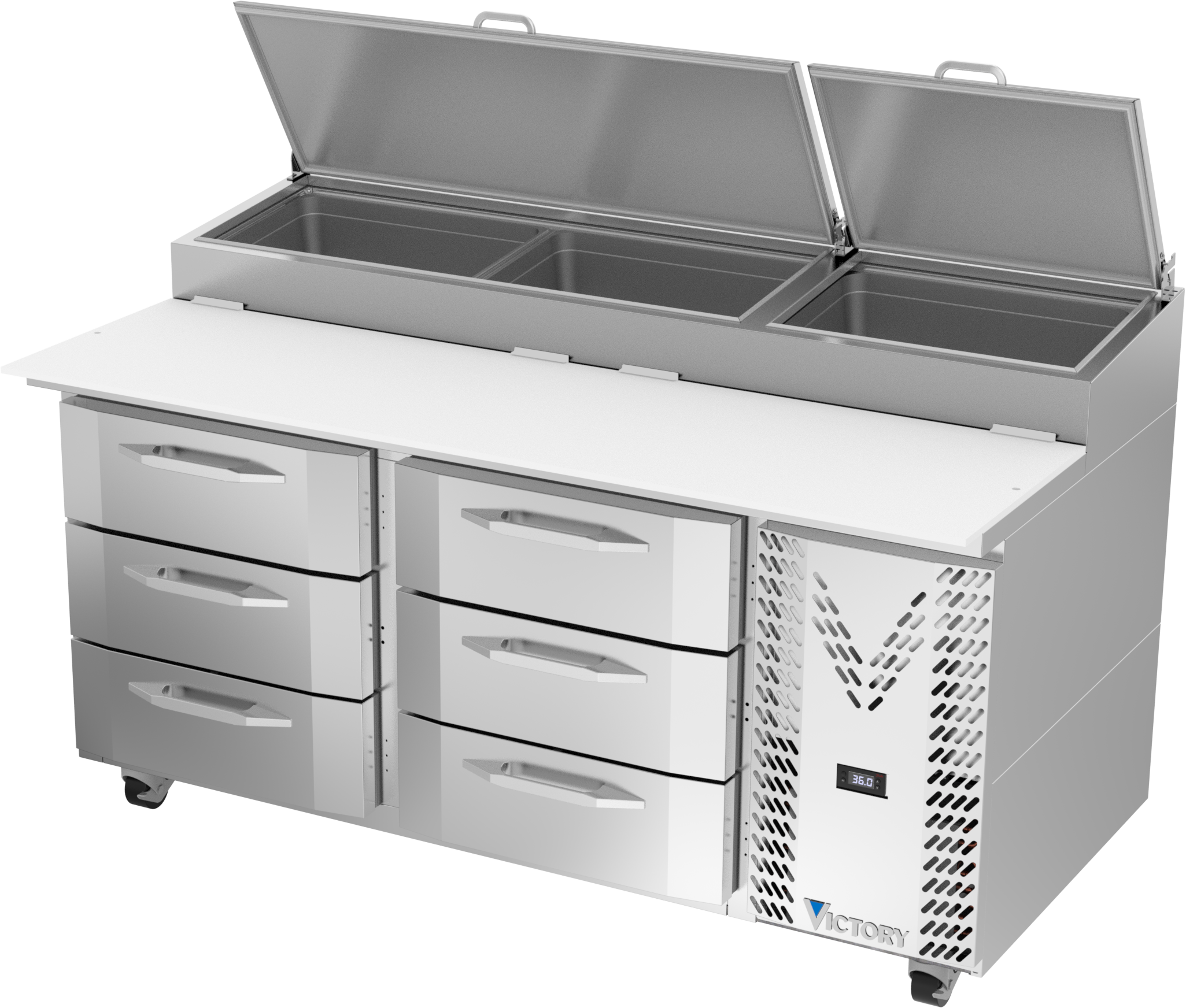 Victory Refrigeration VPPD67HC-6 - Item 268446