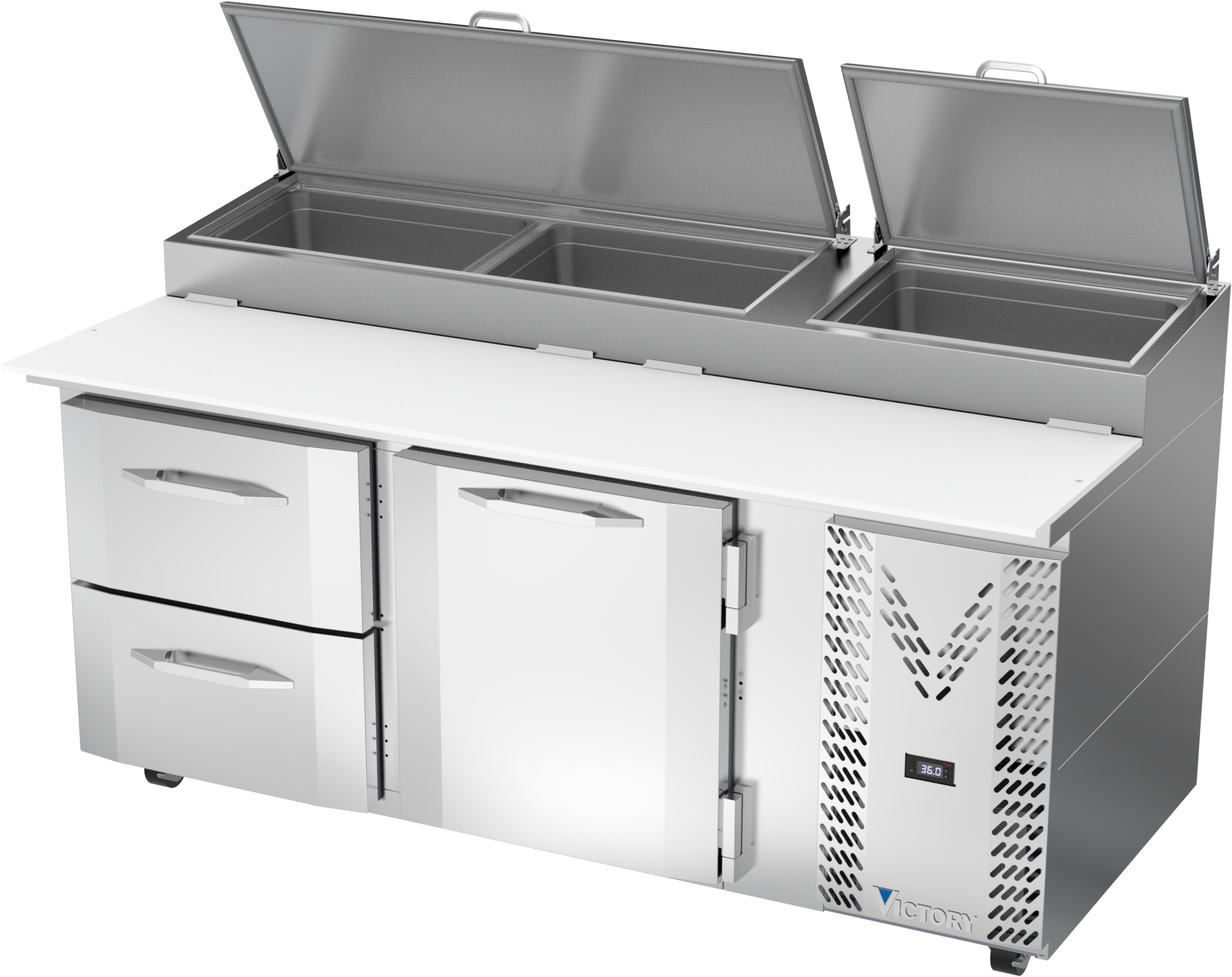 Victory Refrigeration VPPD72HC-2 - Item 268447