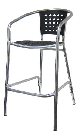 H&D Commercial Seating 7076BK - Item 274703