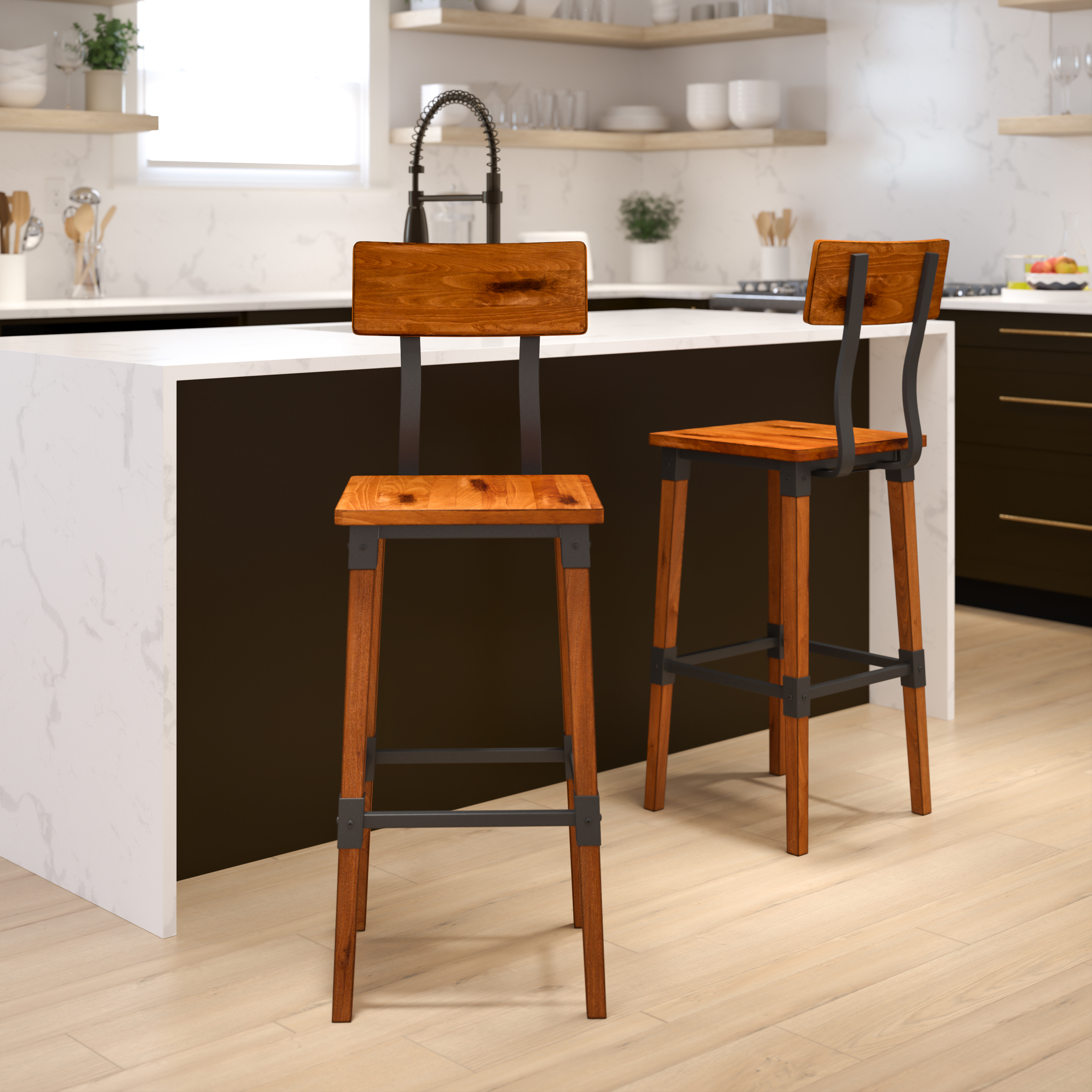 Flash Furniture 2-XU-DG-W036B-GG - Item 275294