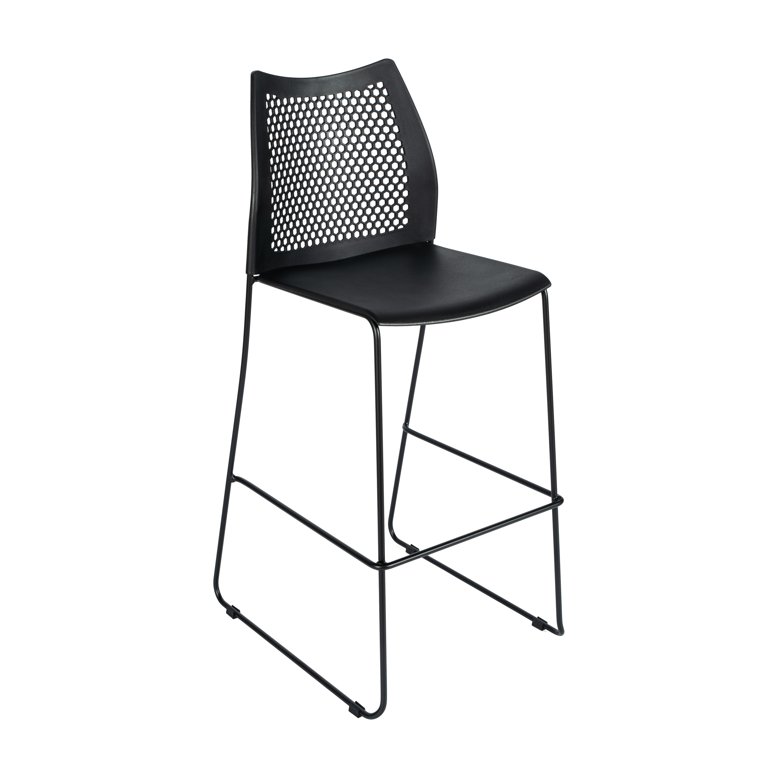 Flash Furniture RUT-498A-BS-BK-GG - Item 275345
