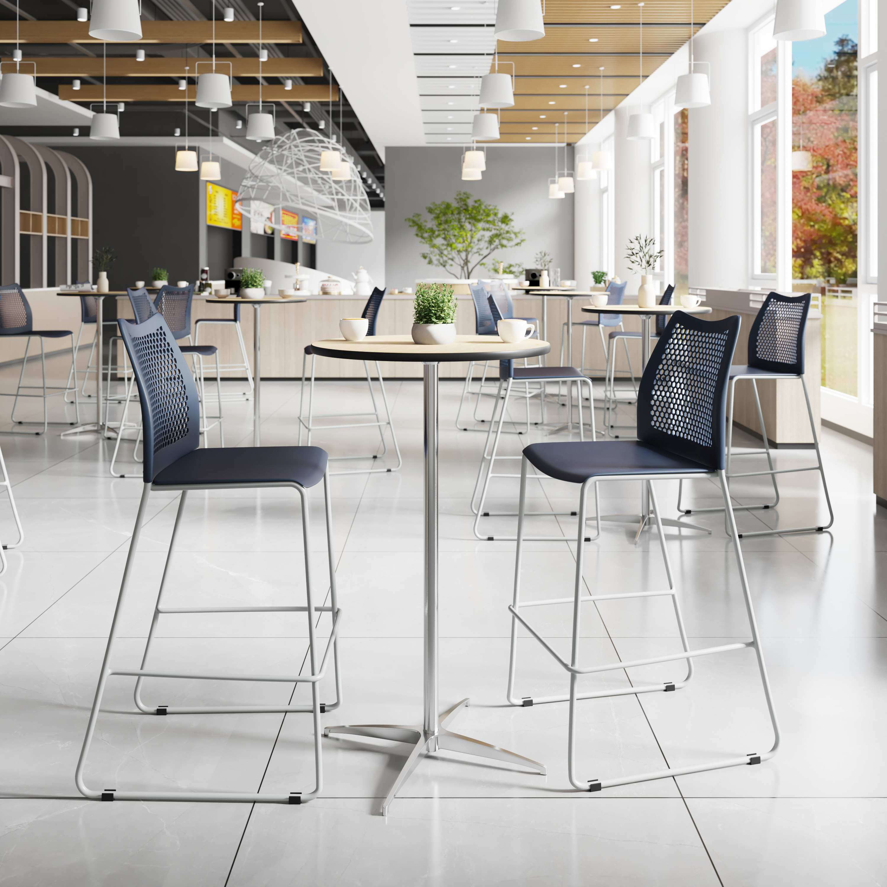 Flash Furniture RUT-498A-BS-NV-GG - Item 275347