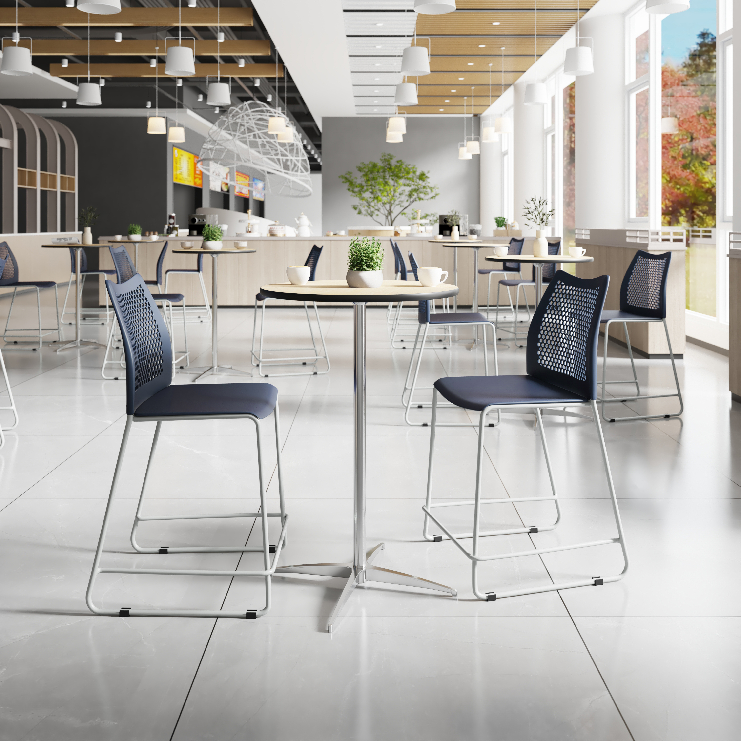 Flash Furniture RUT-498A-CS-NV-GG - Item 275352