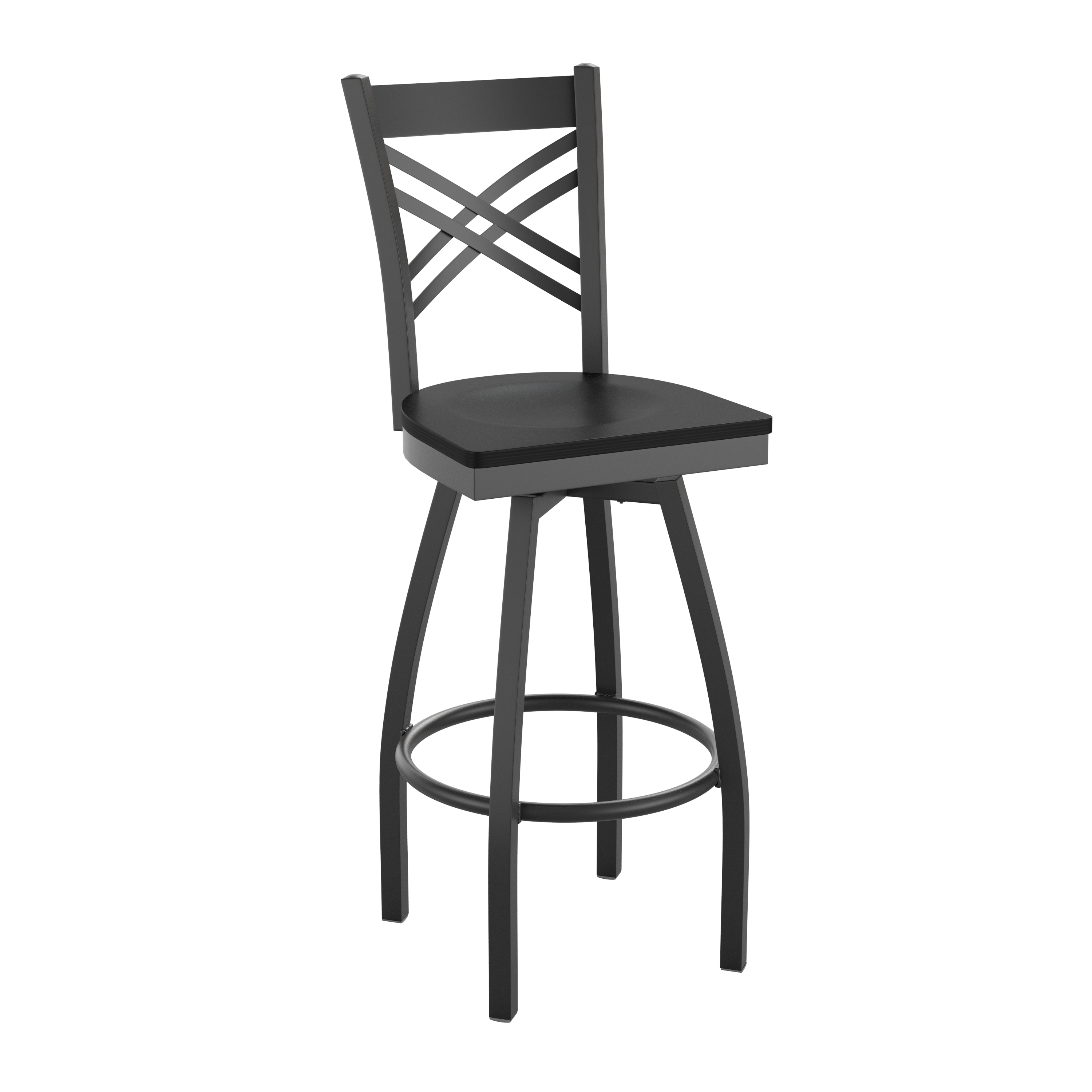 Flash Furniture XU-6F8B-XSWVL-BLKW-GG - Item 275458