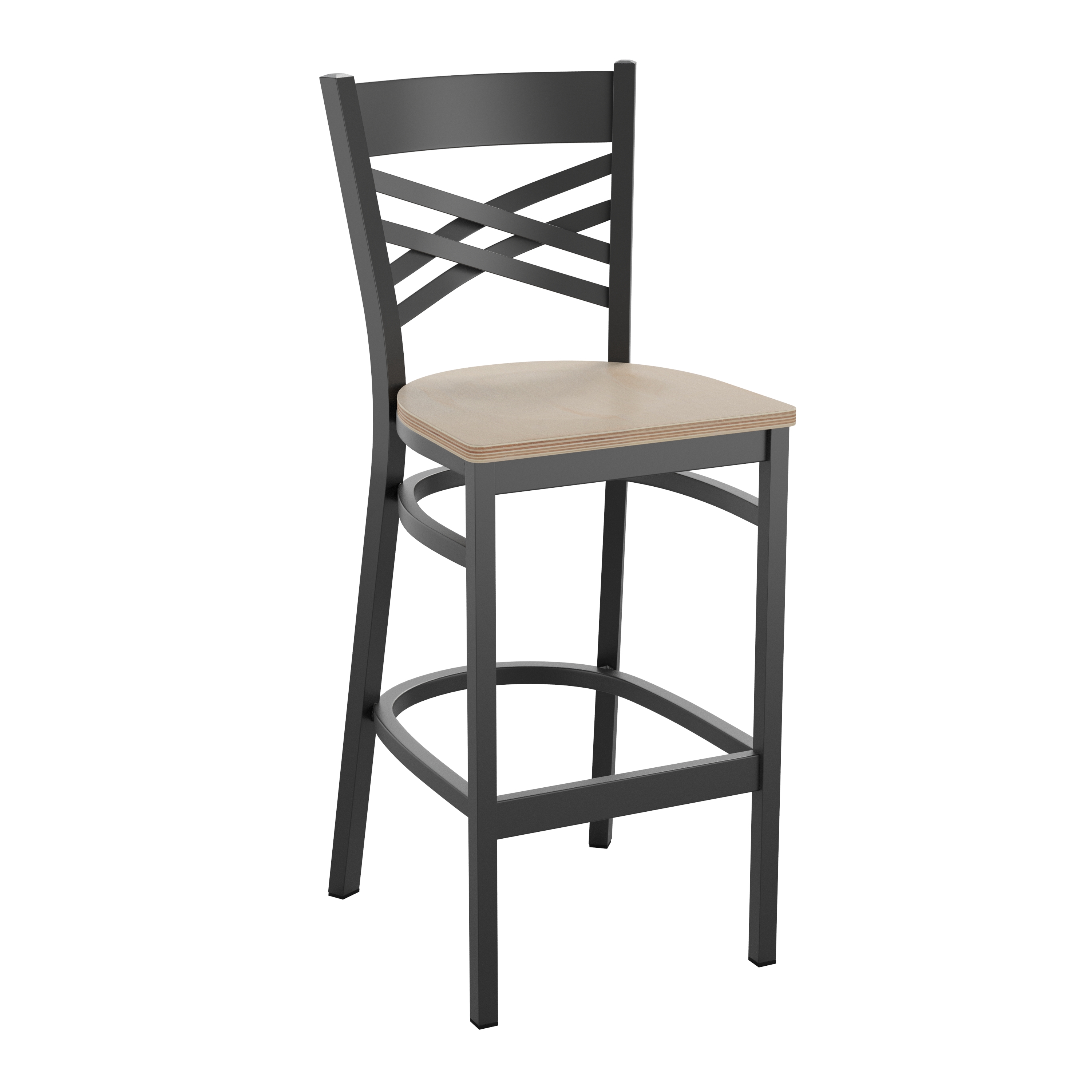 Flash Furniture XU-6F8BXBK-BAR-AWHW-GG - Item 275459