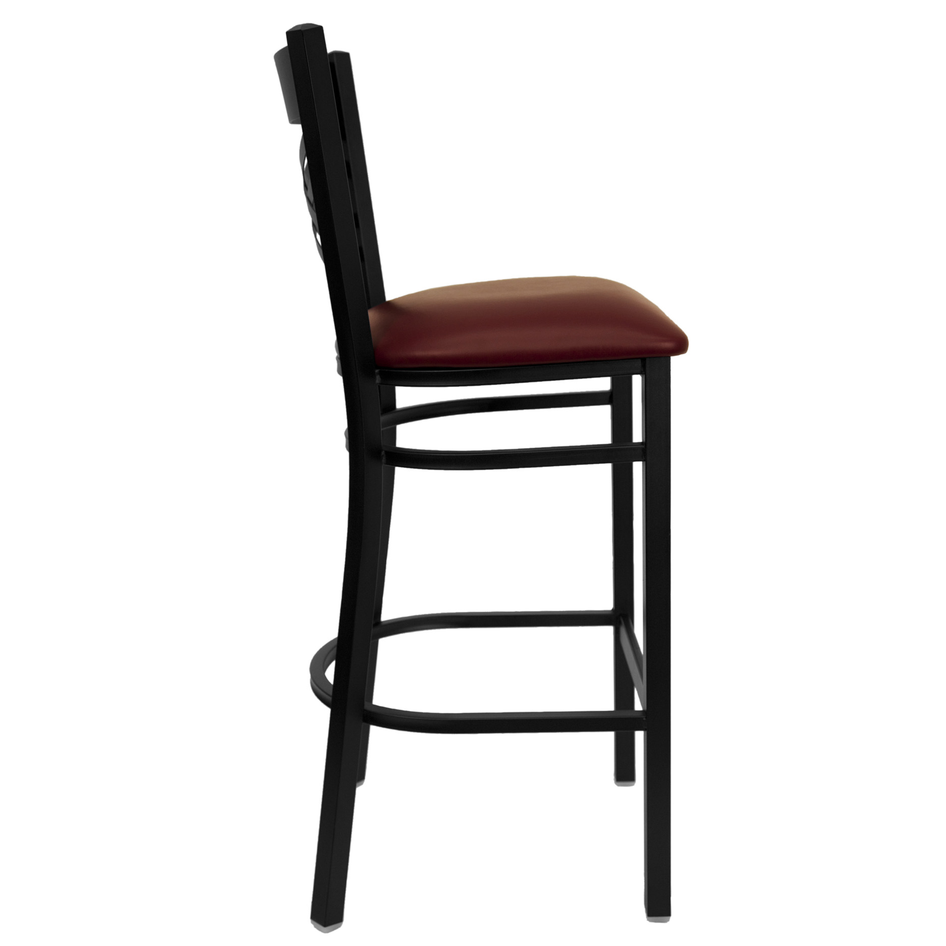 Flash Furniture XU-6F8BXBK-BAR-BURV-GG - Item 275465