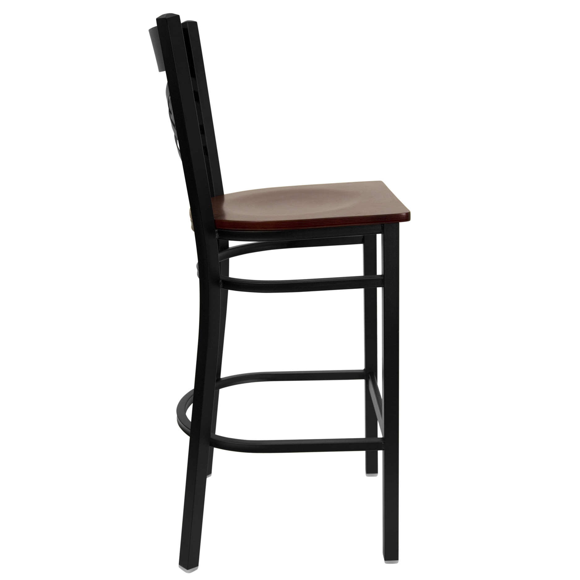 Flash Furniture XU-6F8BXBK-BAR-MAHW-GG - Item 275467