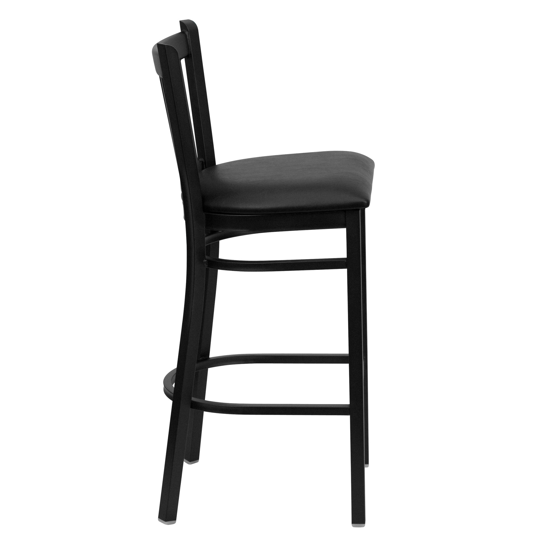 Flash Furniture XU-DG-6R6B-VRT-BAR-BLKV-GG - Item 275519