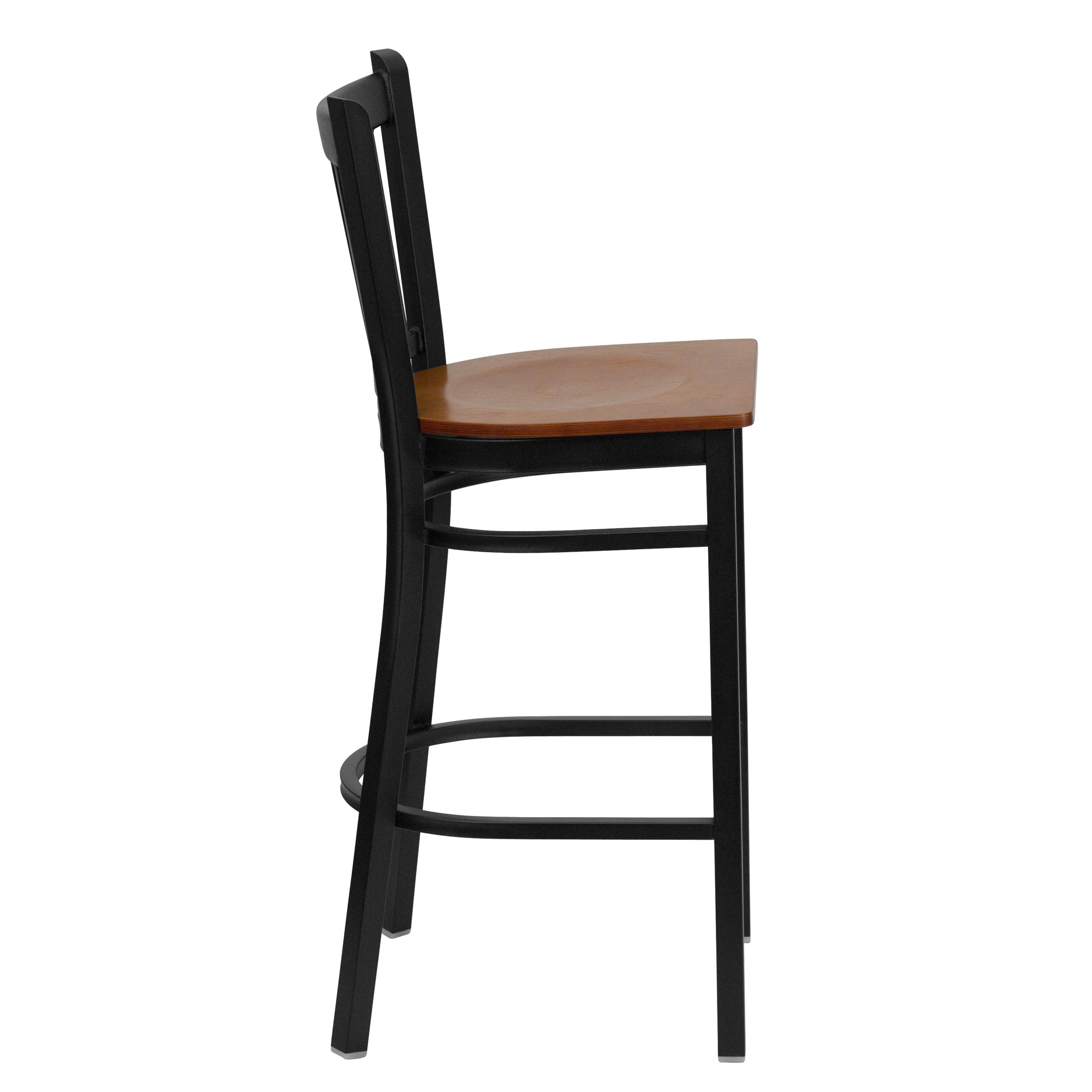 Flash Furniture XU-DG-6R6B-VRT-BAR-CHYW-GG - Item 275522