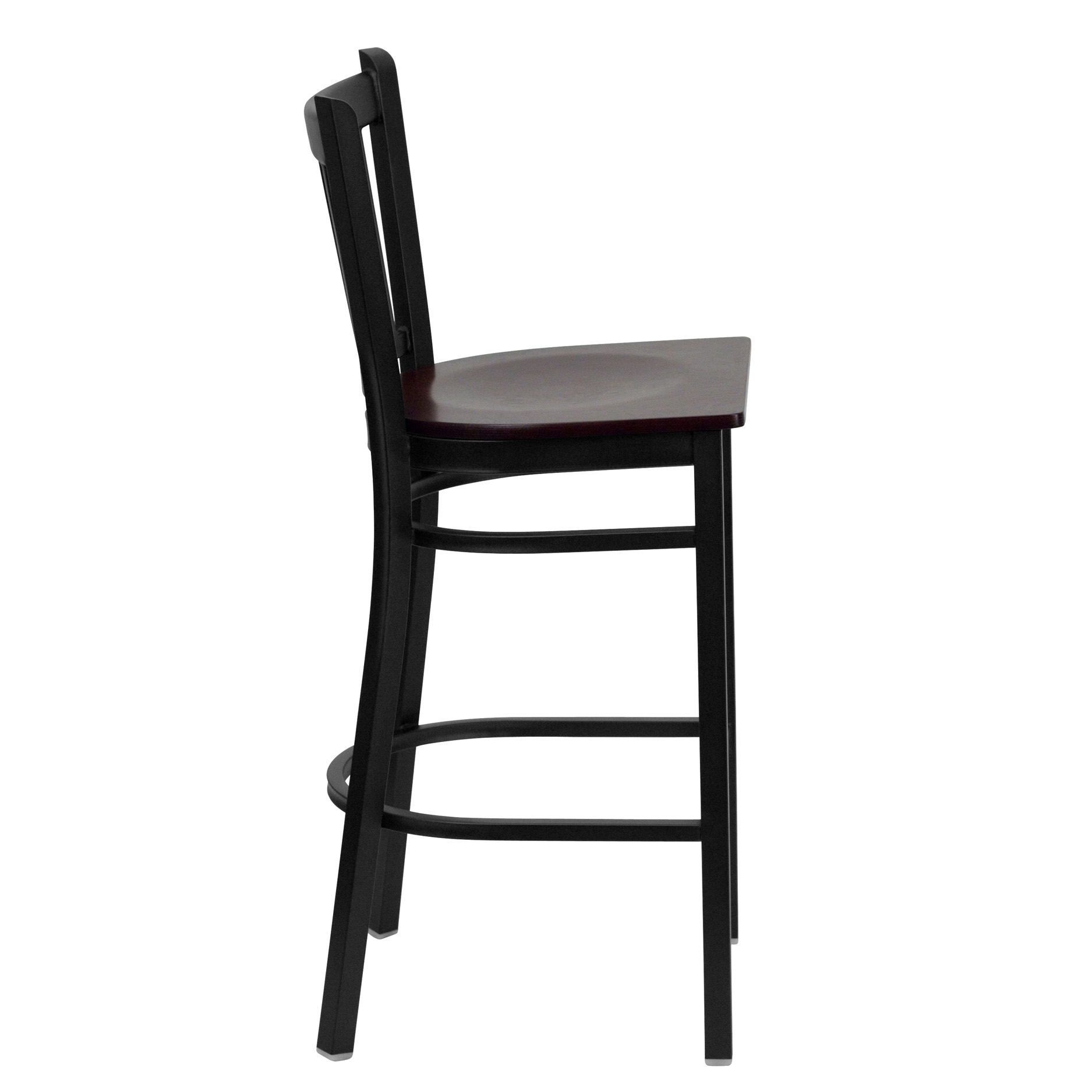 Flash Furniture XU-DG-6R6B-VRT-BAR-MAHW-GG - Item 275529