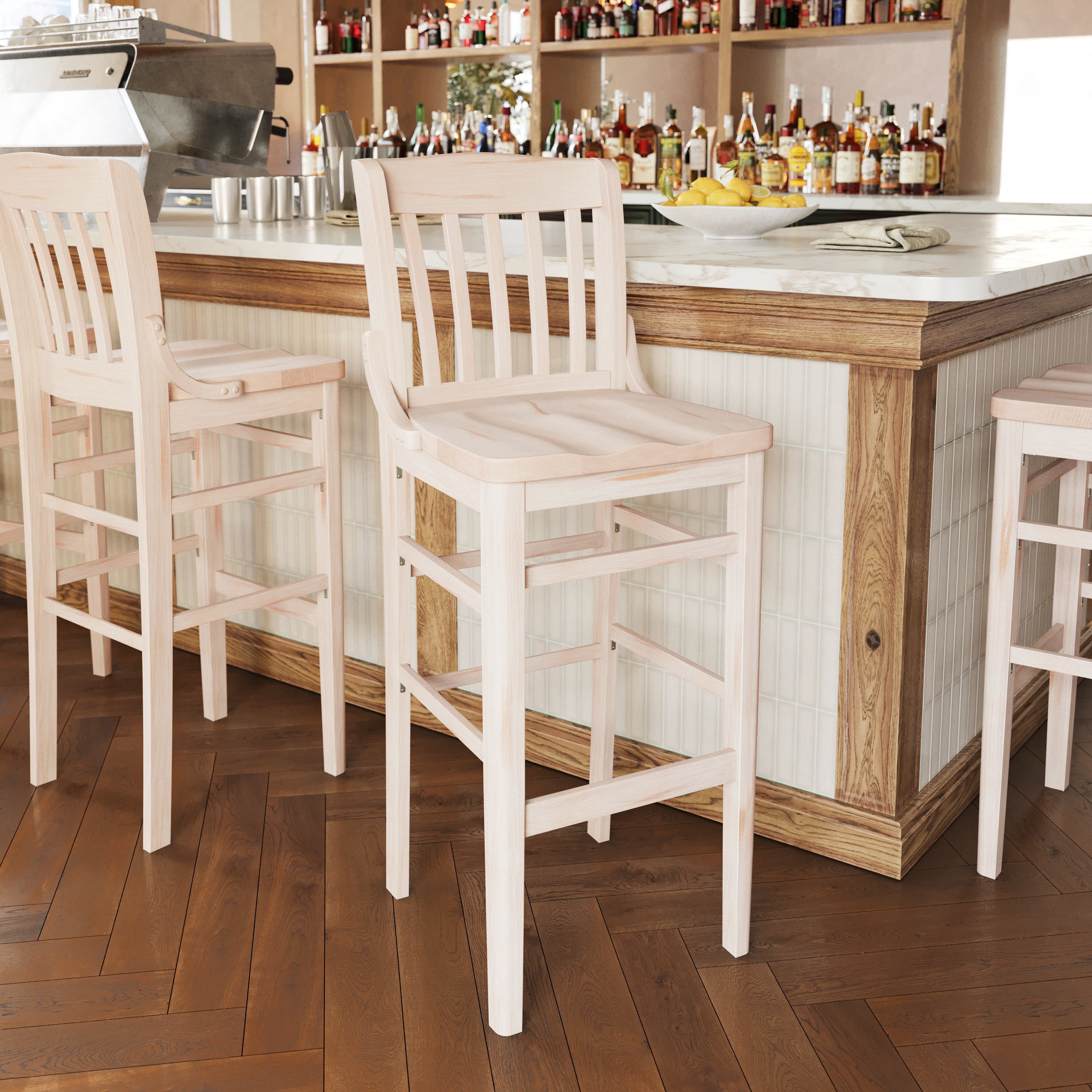 Flash Furniture XU-DG-W0006B-ANTWHT-GG - Item 275540