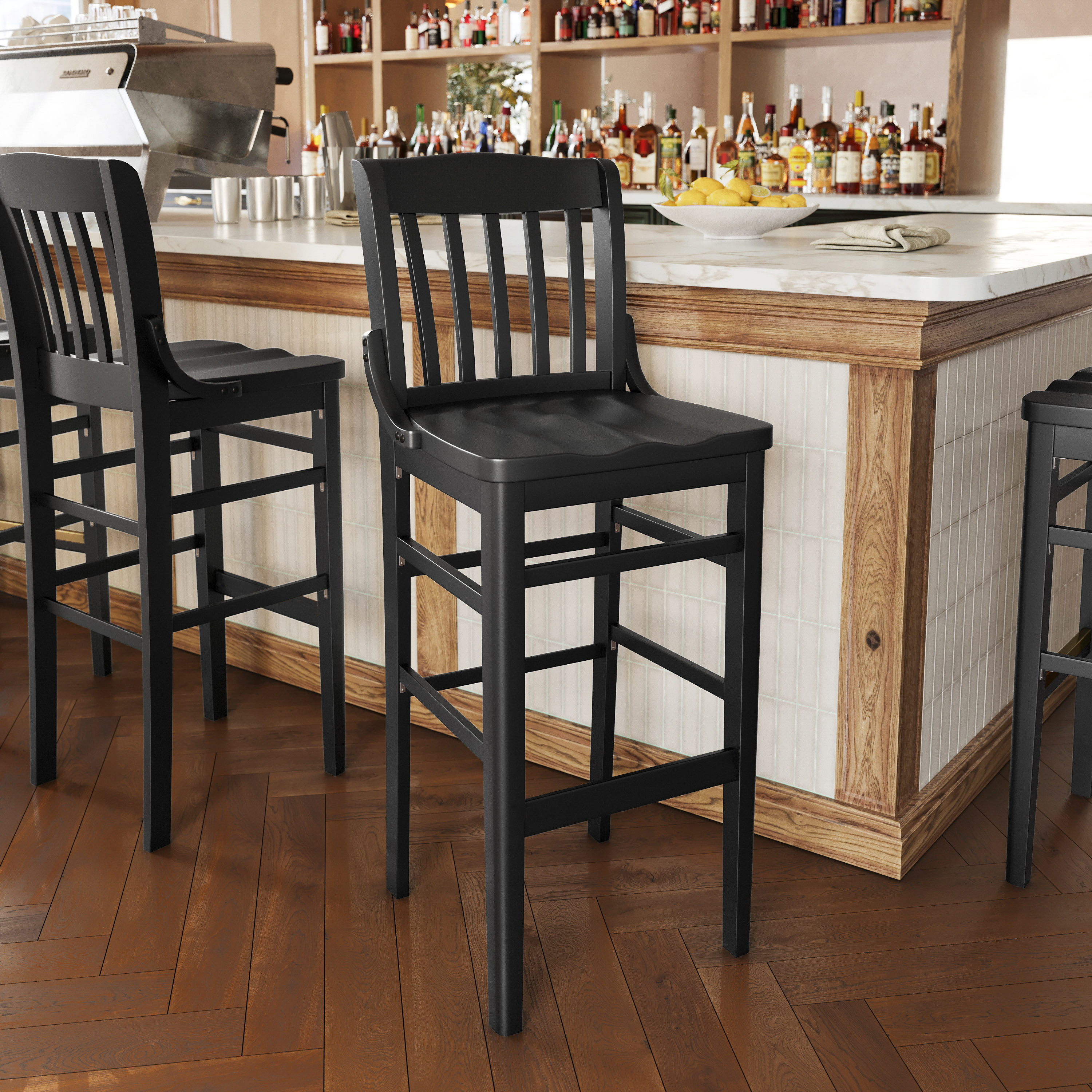 Flash Furniture XU-DG-W0006B-BLK-GG - Item 275541