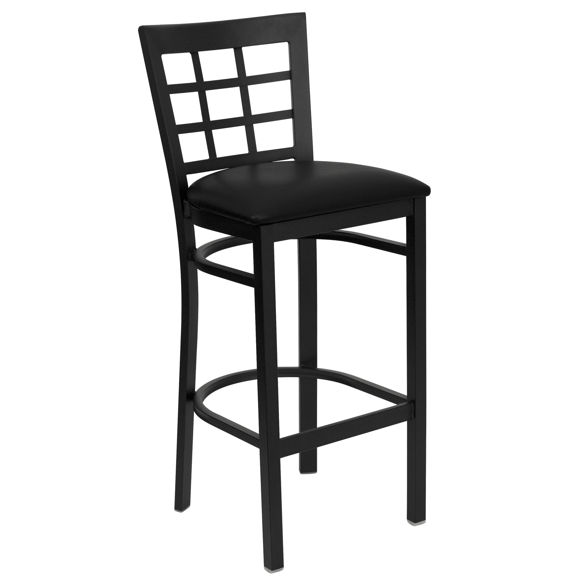Flash Furniture XU-DG6R7BWIN-BAR-BLKV-GG - Item 275604