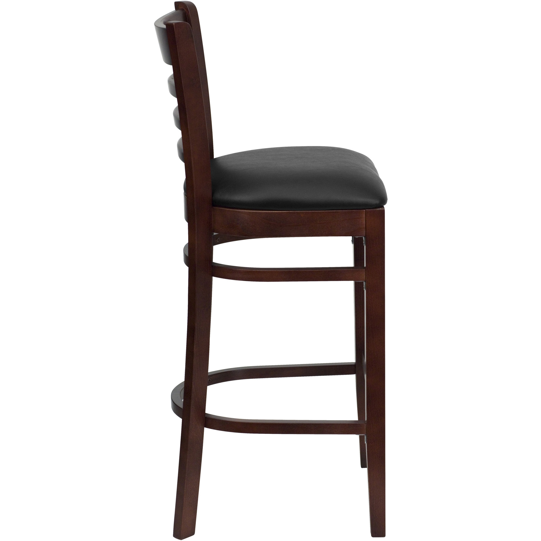 Flash Furniture XU-DGW0005BARLAD-MAH-BLKV-GG - Item 275731