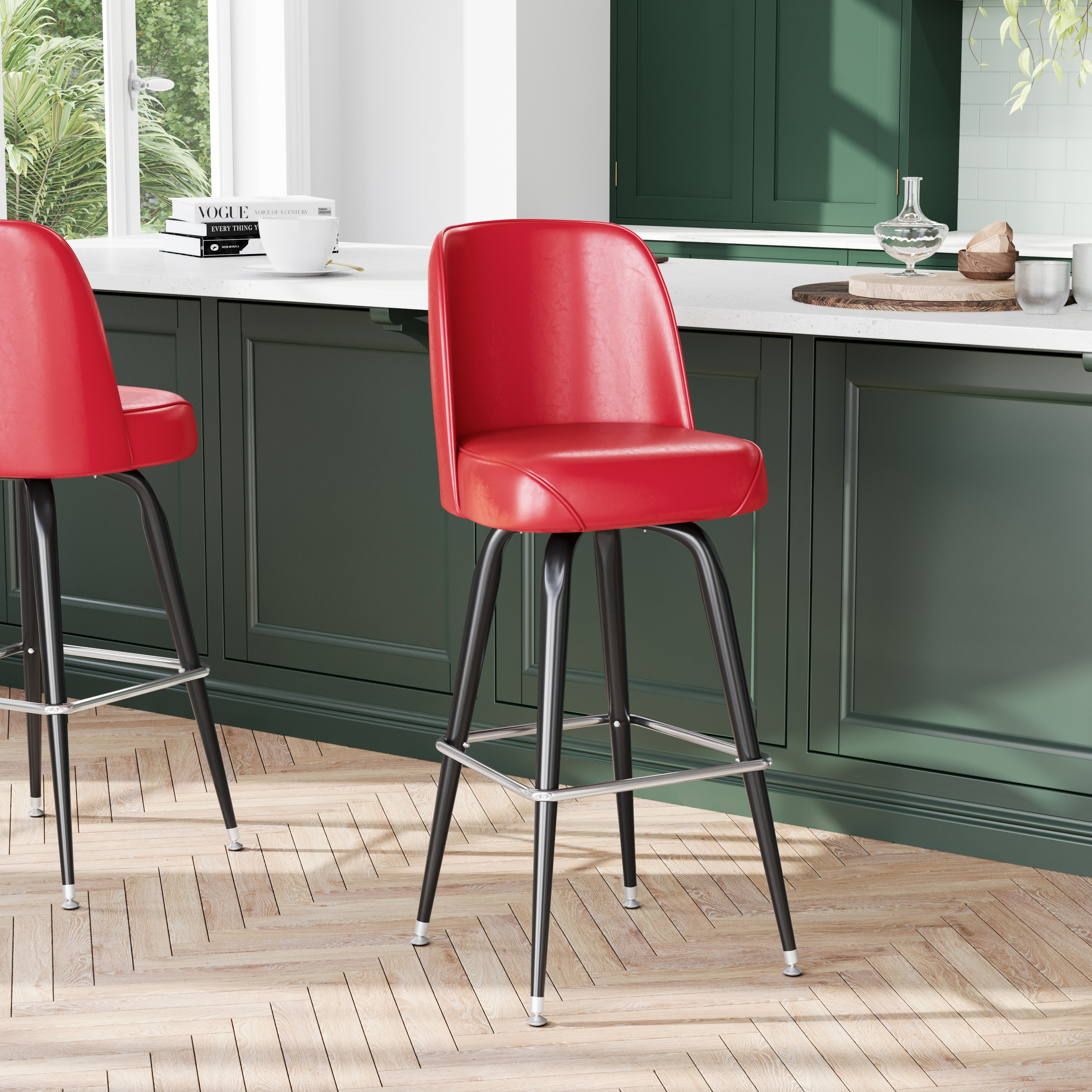 Flash Furniture XU-F-125-RED-GG - Item 275774