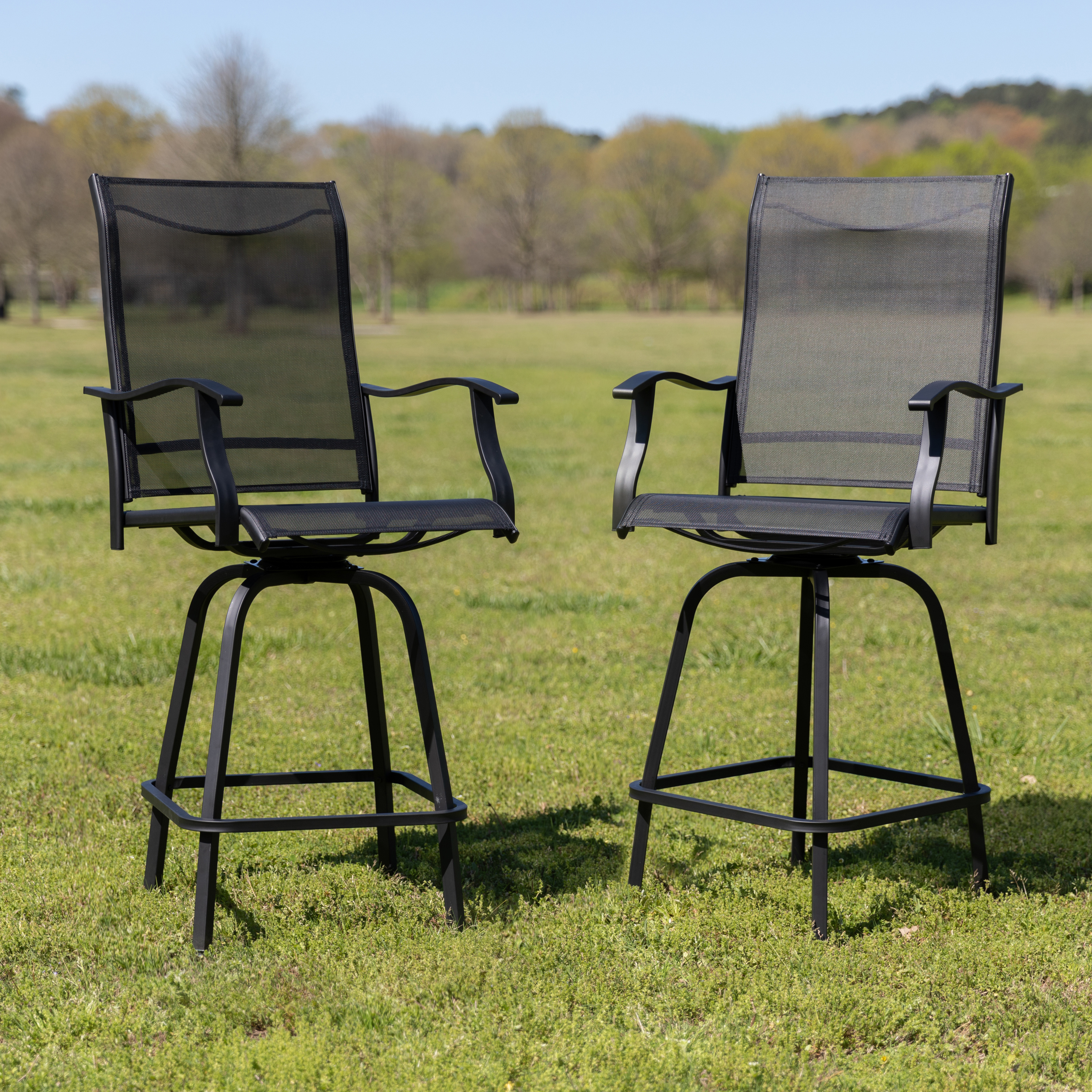 Flash Furniture 2-ET-SWVLPTO-30-BK-GG - Item 275776