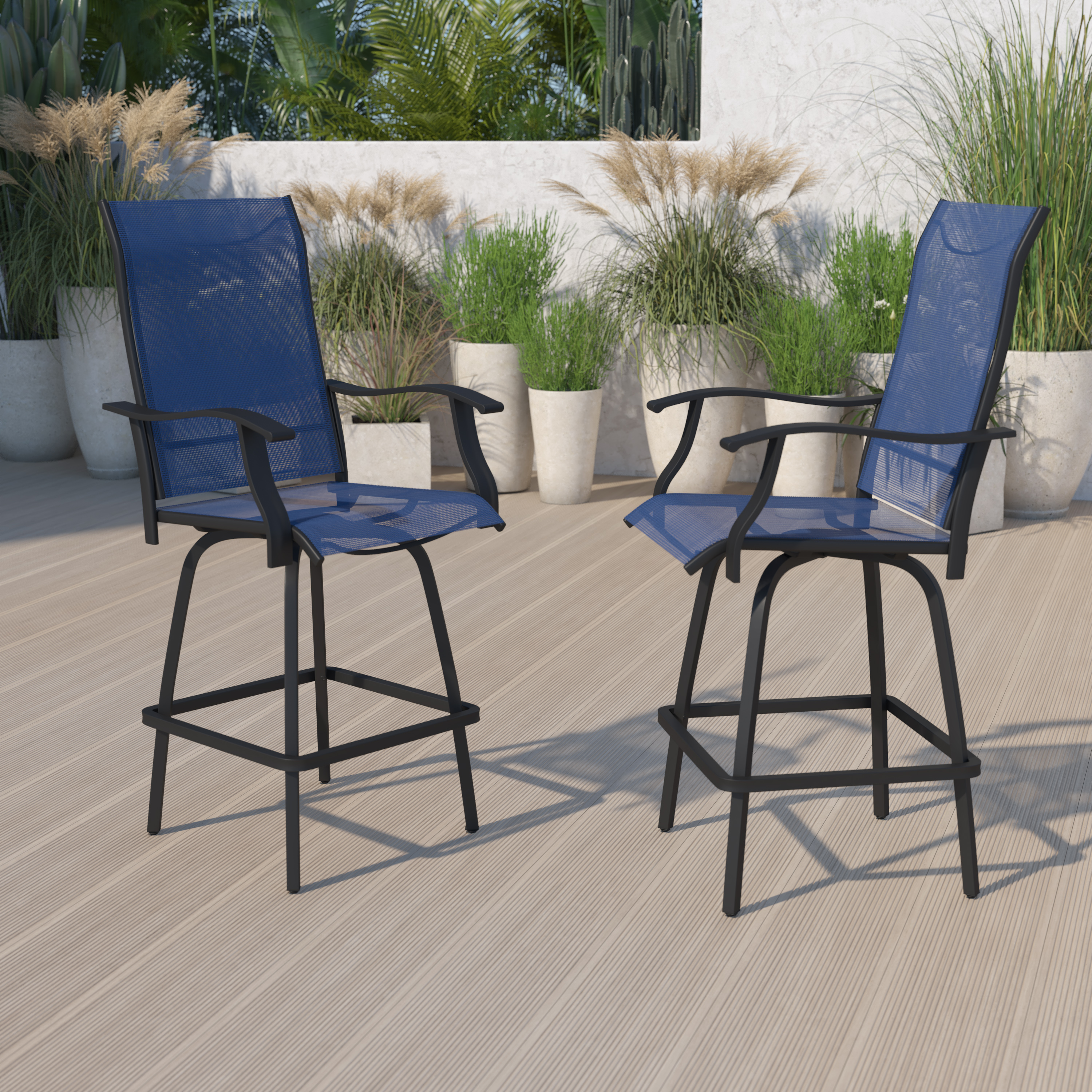 Flash Furniture 2-ET-SWVLPTO-30-NV-GG - Item 275779