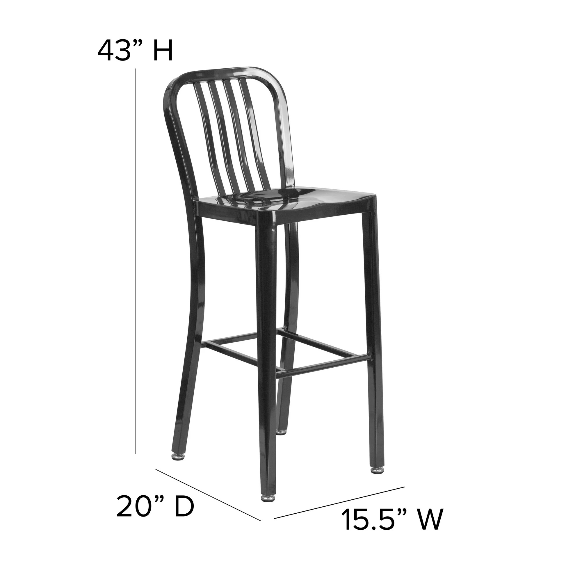 Flash Furniture CH-61200-30-BK-GG - Item 275939
