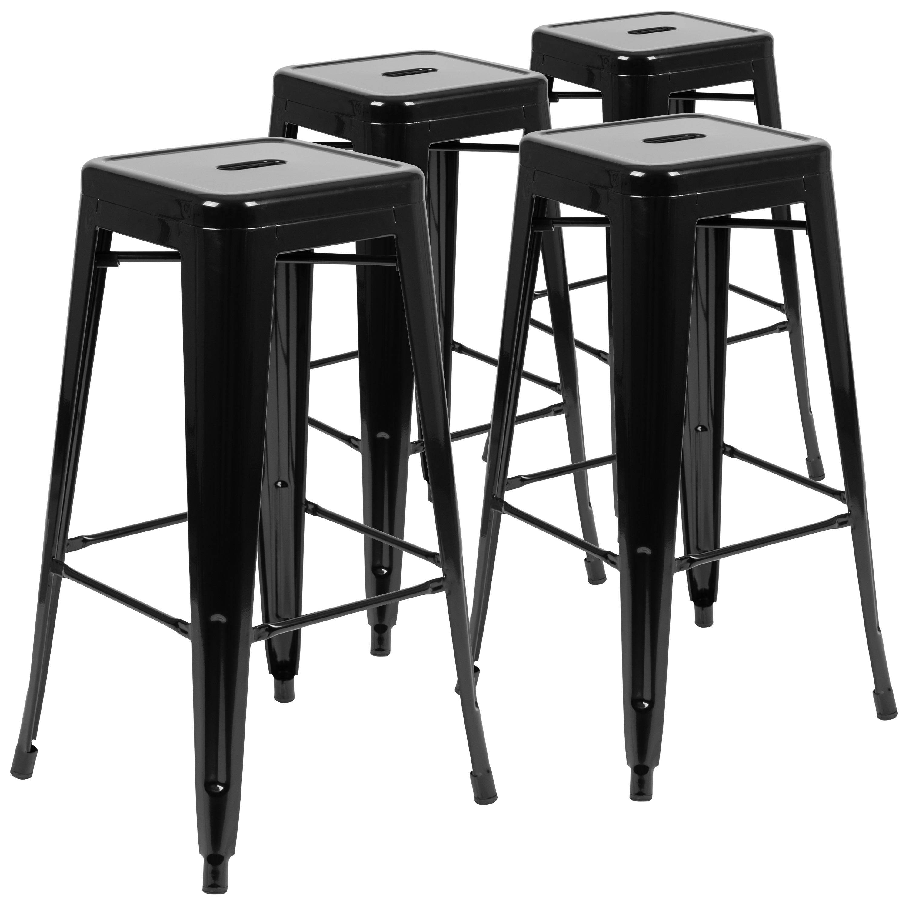 Flash Furniture 4-ET-31320-30-BK-R-GG - Item 276044