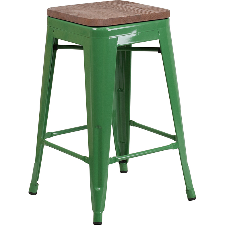 Flash Furniture CH-31320-24-GN-WD-GG - Item 276146