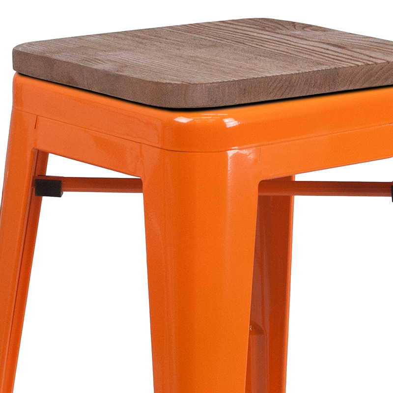 Flash Furniture CH-31320-24-OR-WD-GG - Item 276148