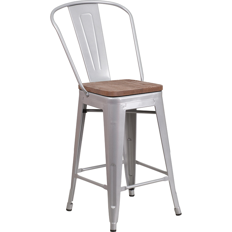 Flash Furniture CH-31320-24GB-SIL-WD-GG - Item 276171