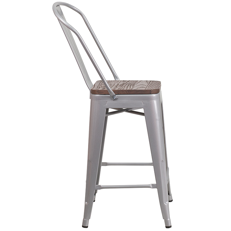 Flash Furniture CH-31320-24GB-SIL-WD-GG - Item 276171