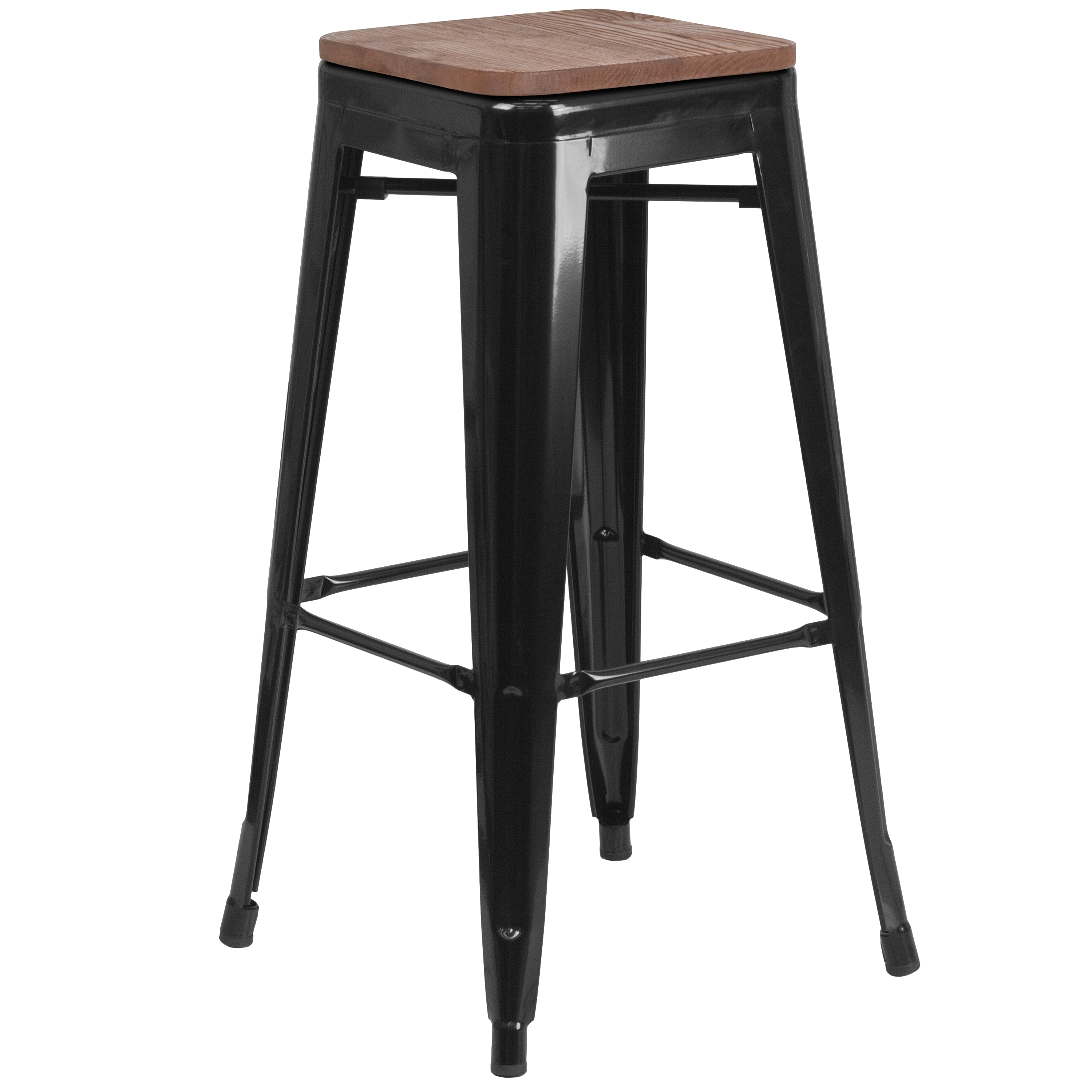 Flash Furniture CH-31320-30-BK-WD-GG - Item 276183