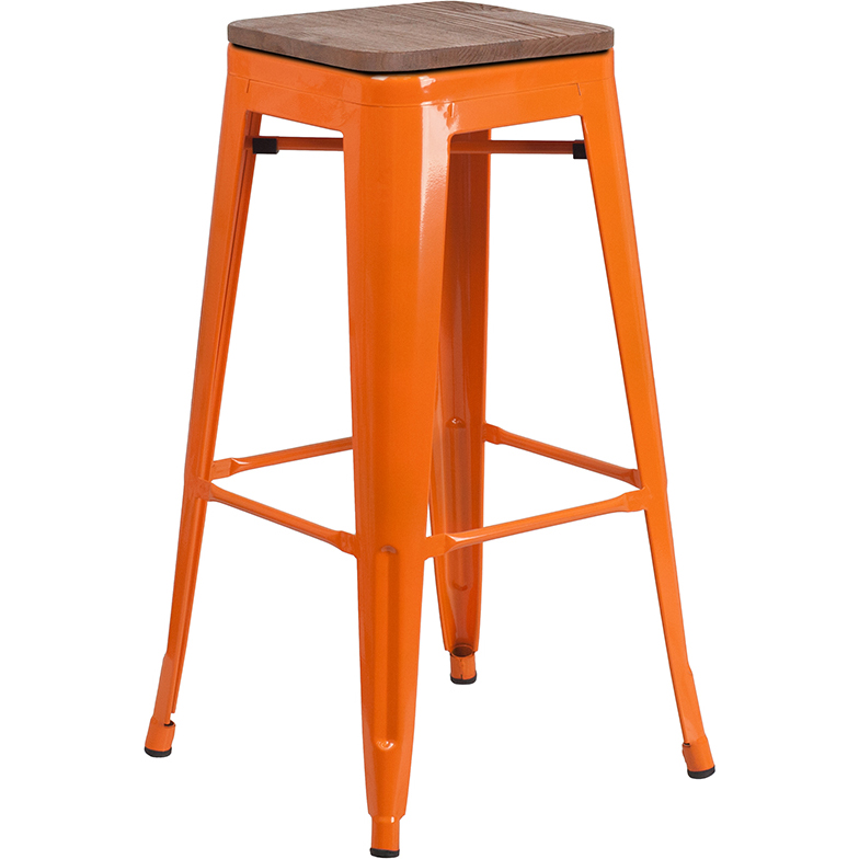 Flash Furniture CH-31320-30-OR-WD-GG - Item 276197