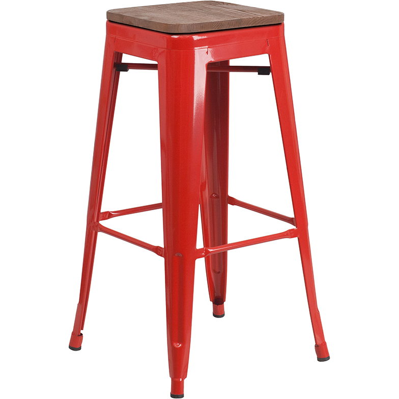 Flash Furniture CH-31320-30-RED-WD-GG - Item 276203