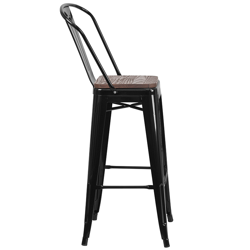 Flash Furniture CH-31320-30GB-BK-WD-GG - Item 276219