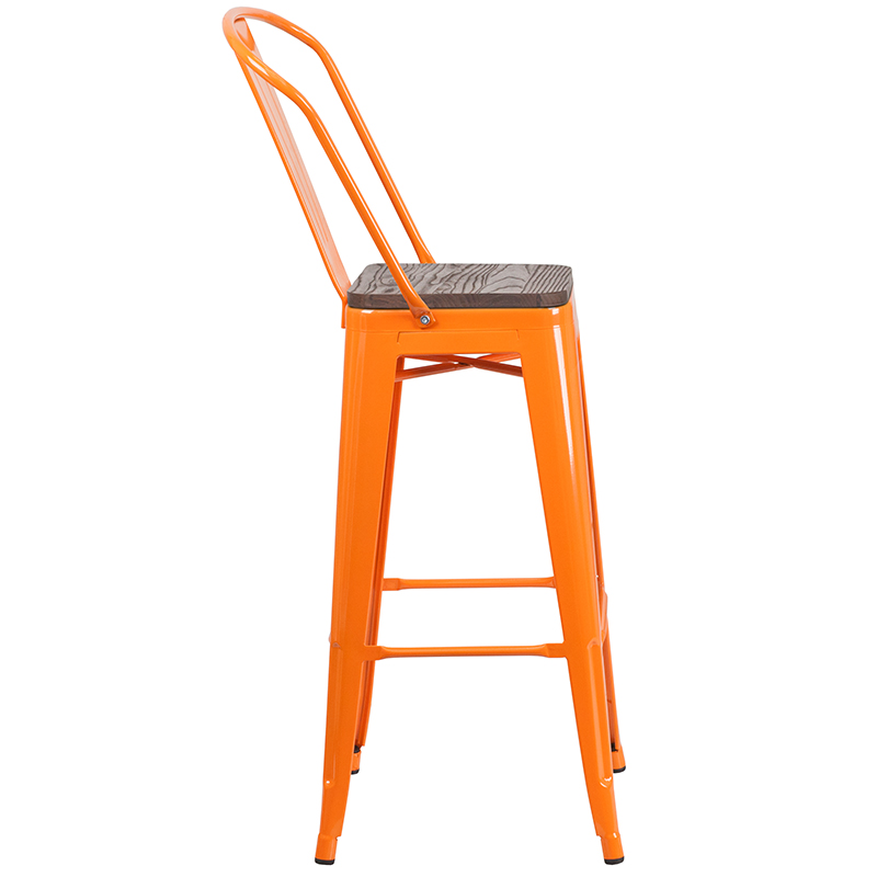 Flash Furniture CH-31320-30GB-OR-WD-GG - Item 276224