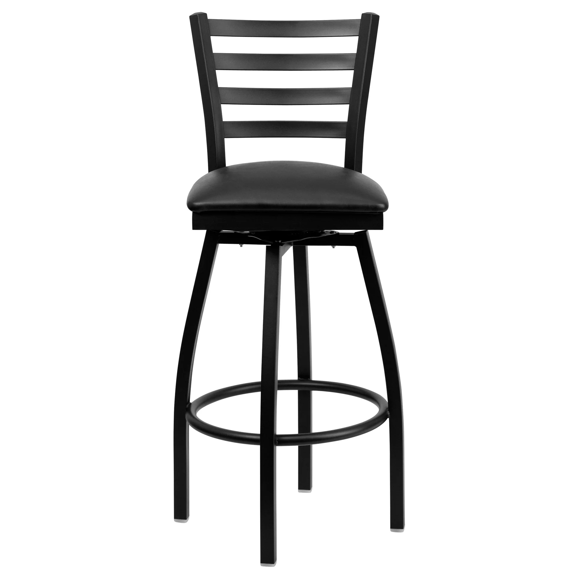 Flash Furniture XU-6F8B-LADSWVL-BLKV-GG - Item 277570