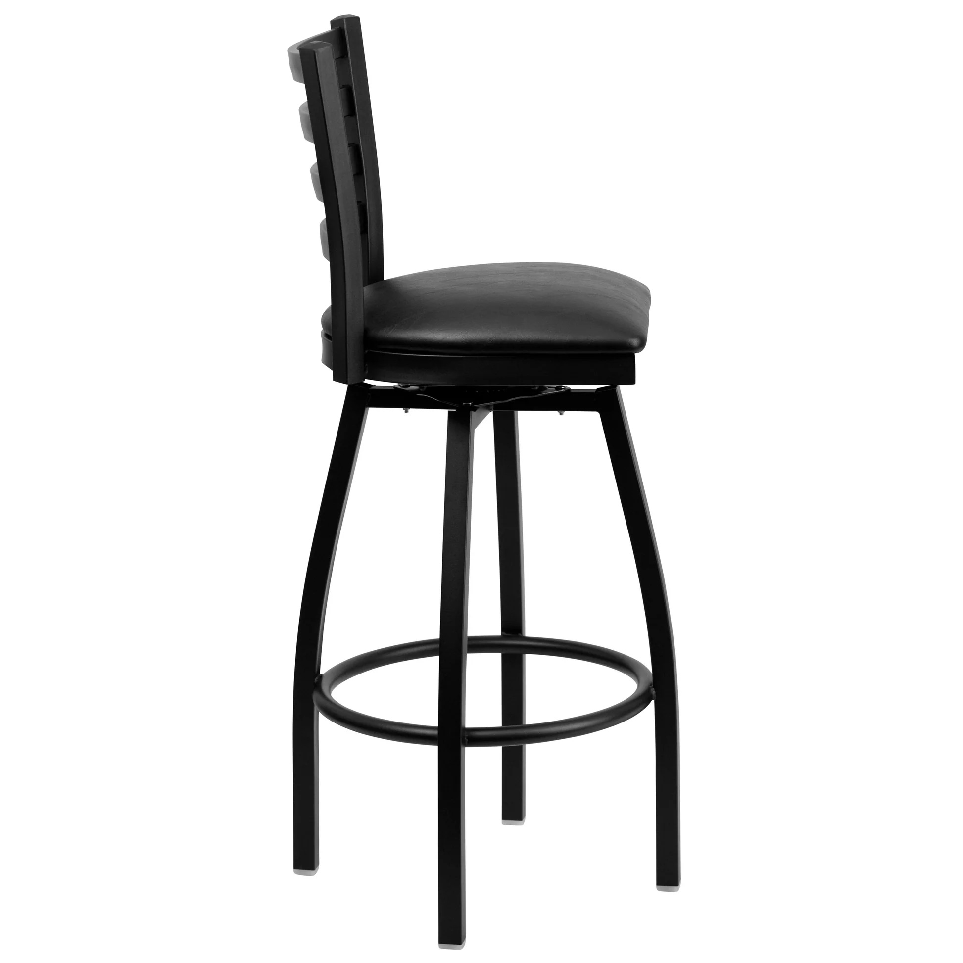 Flash Furniture XU-6F8B-LADSWVL-BLKV-GG - Item 277570