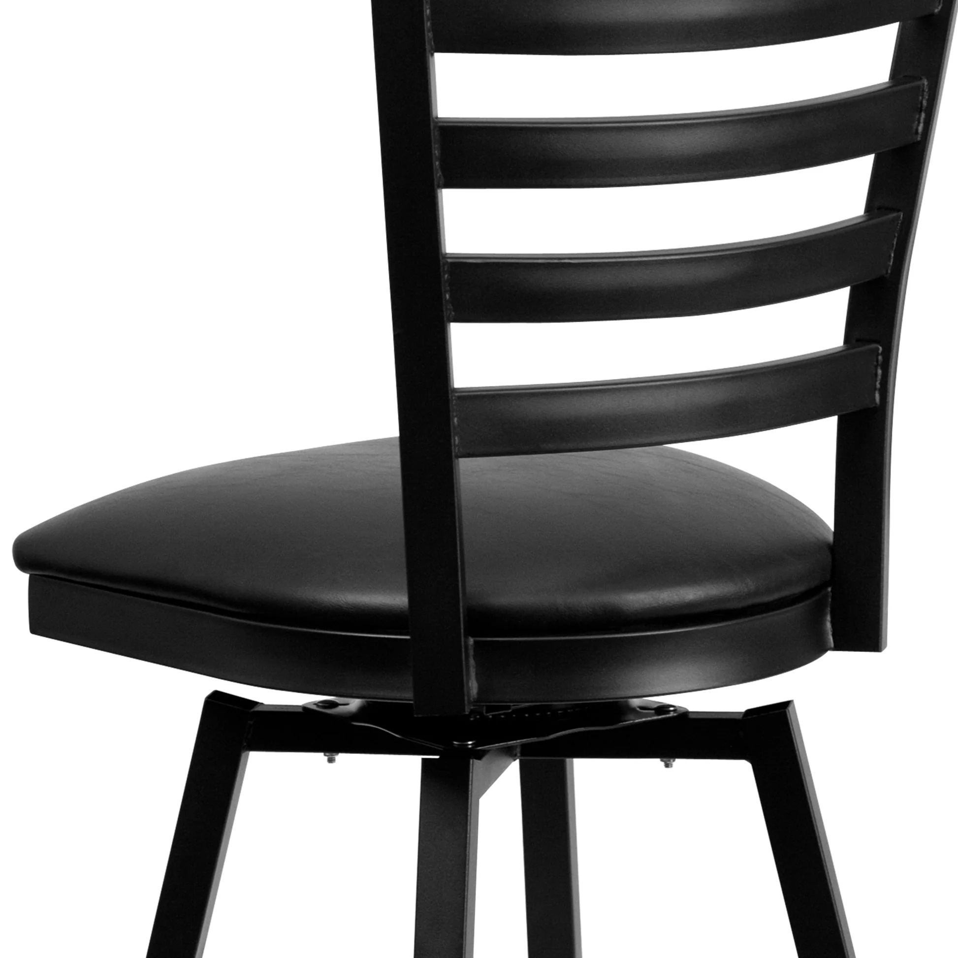 Flash Furniture XU-6F8B-LADSWVL-BLKV-GG - Item 277570