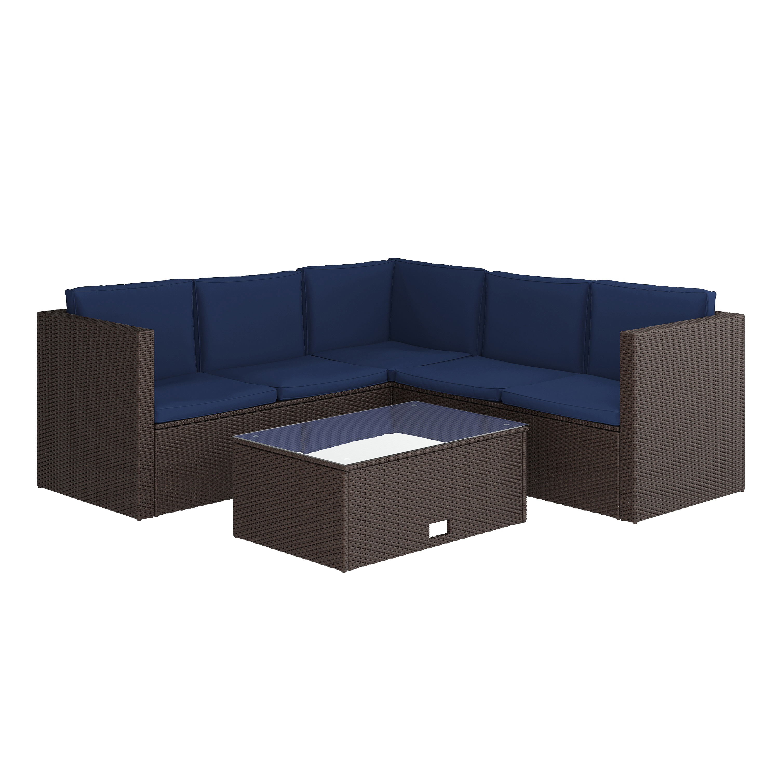 Flash Furniture BN-WS404-NV-BR-GG - Item 278000