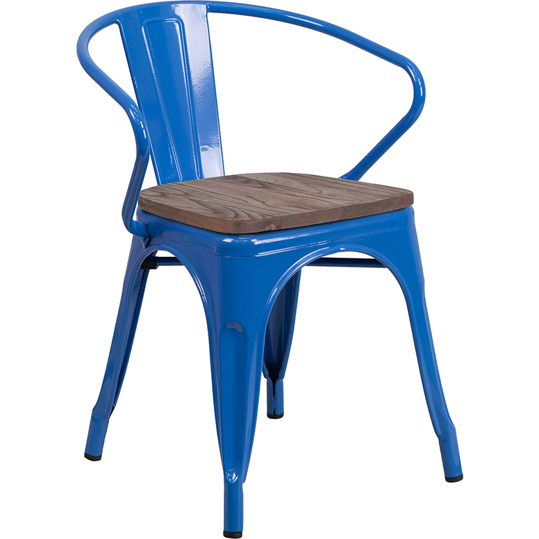 Flash Furniture CH-31270-BL-WD-GG - Item 278177