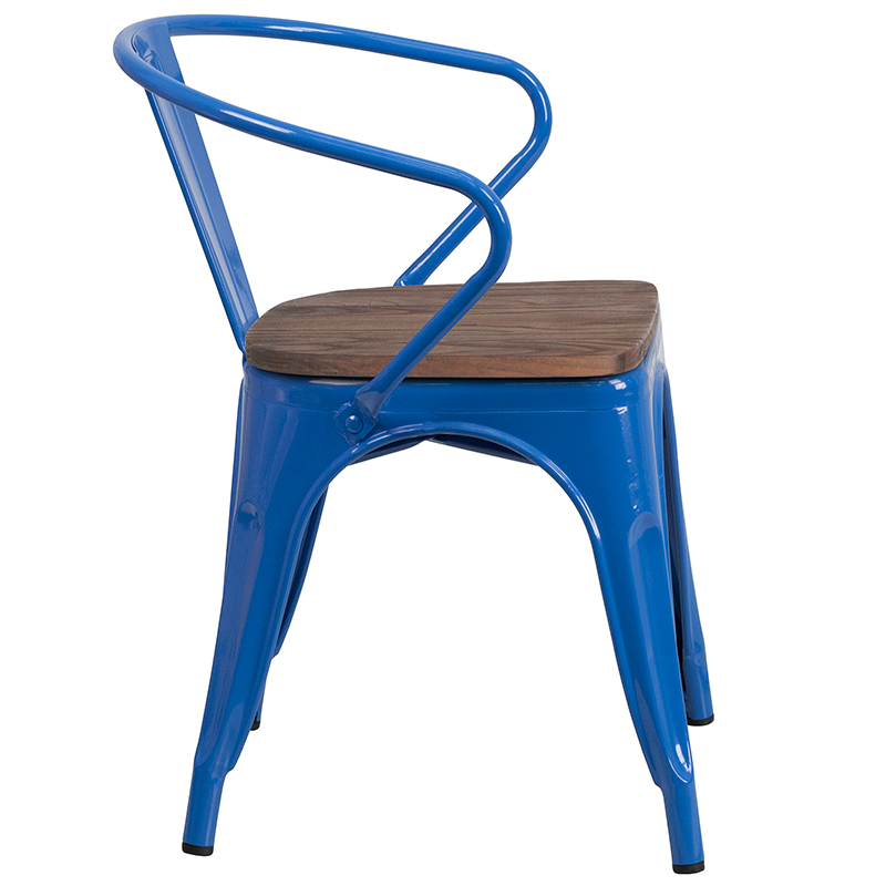 Flash Furniture CH-31270-BL-WD-GG - Item 278177